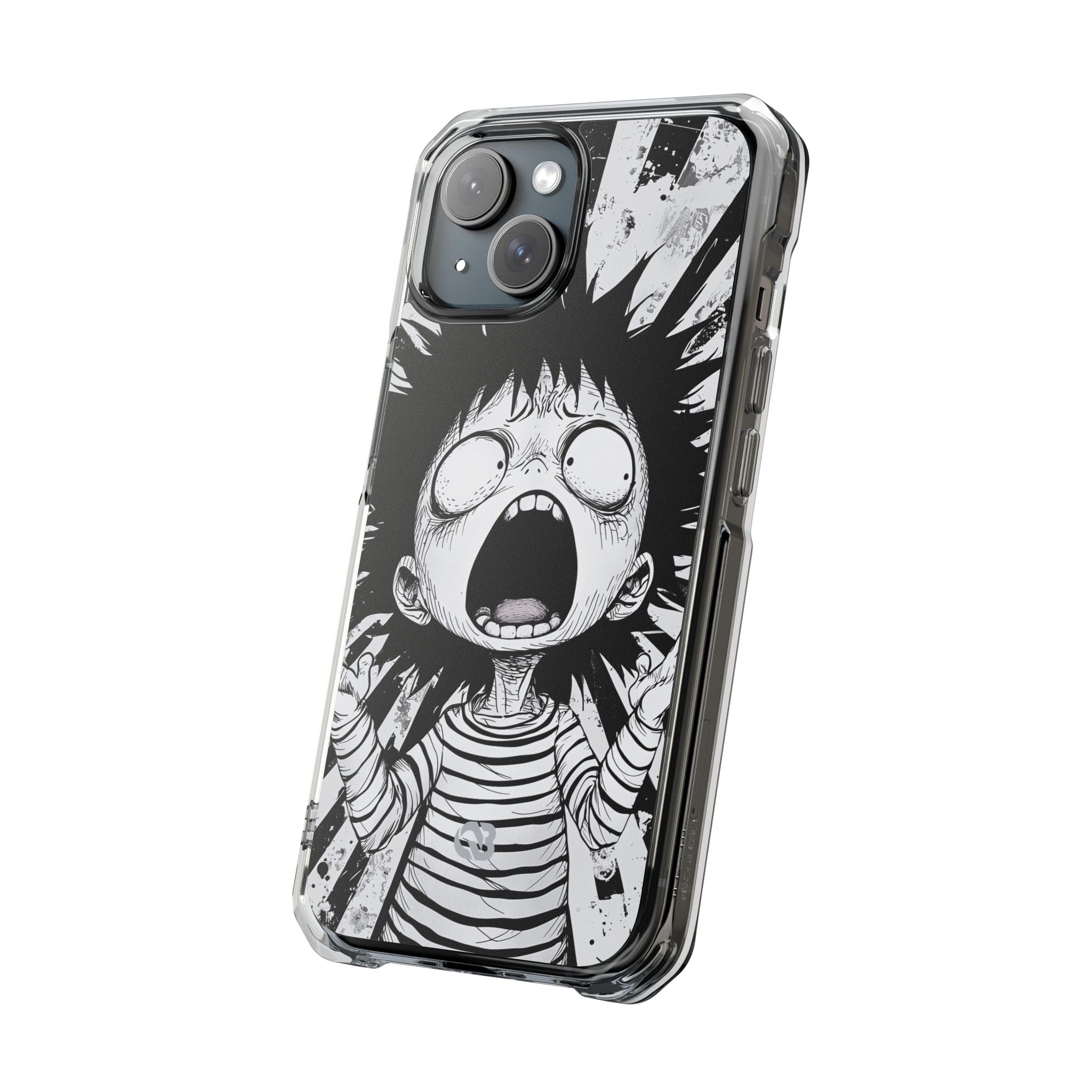 Chaotic Monochrome Scream · Impact Magsafe