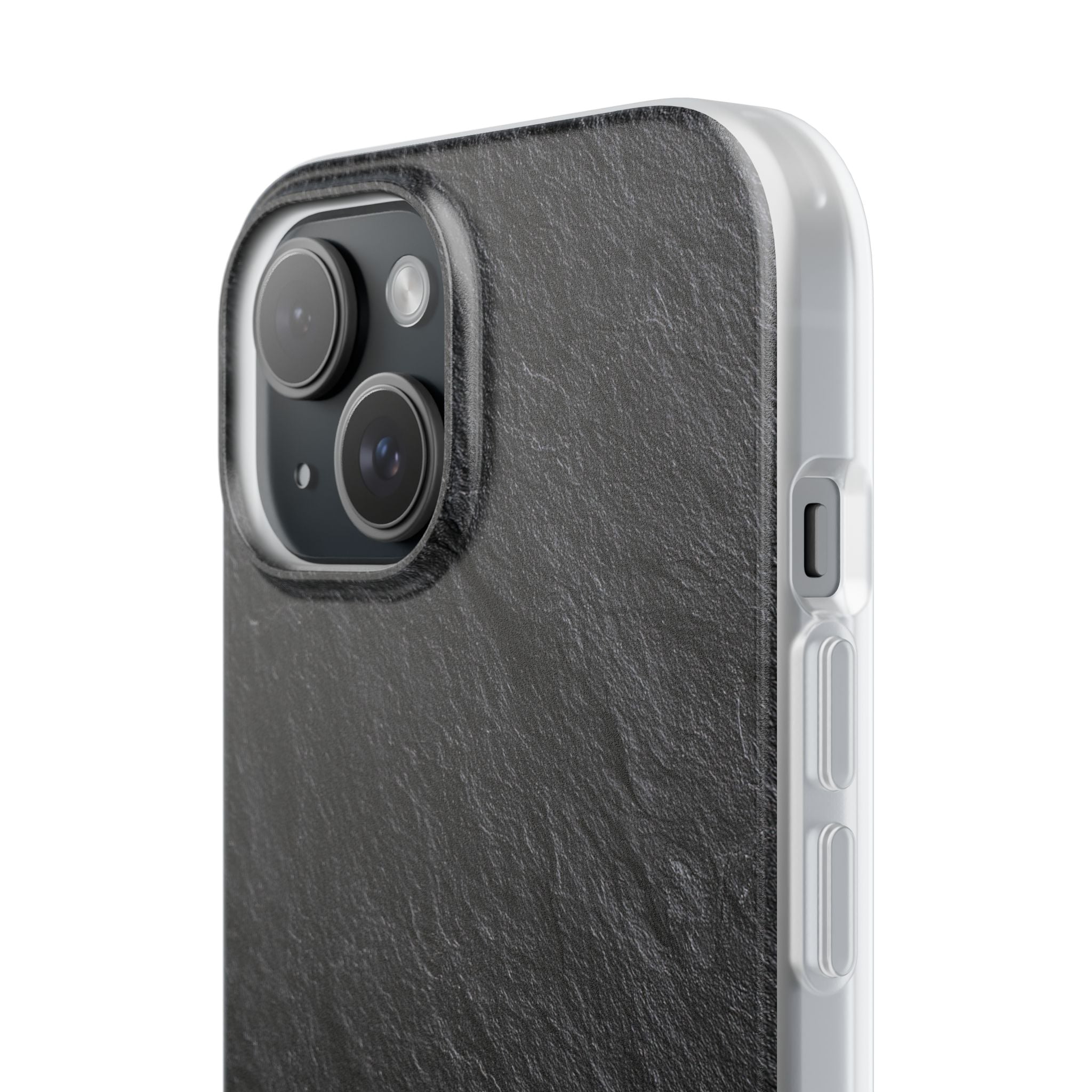 Black Lite Phone Case for iPhone - Raw Obsidian Slate