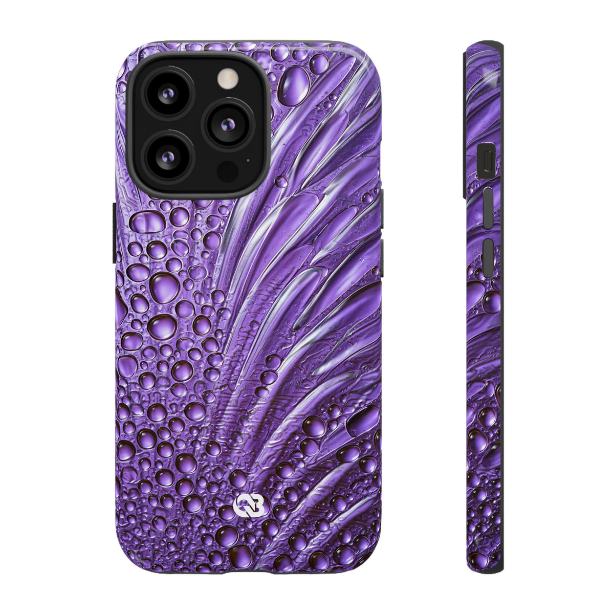 Violet Liquid Gel · Tough Phone Case for iPhone · Purple