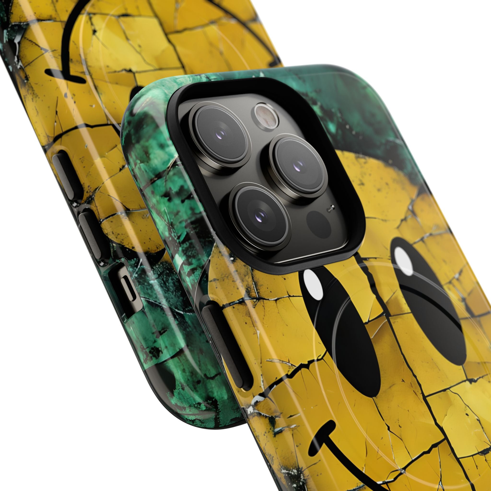 Fractured Yellow Grin · Tough+ Magsafe