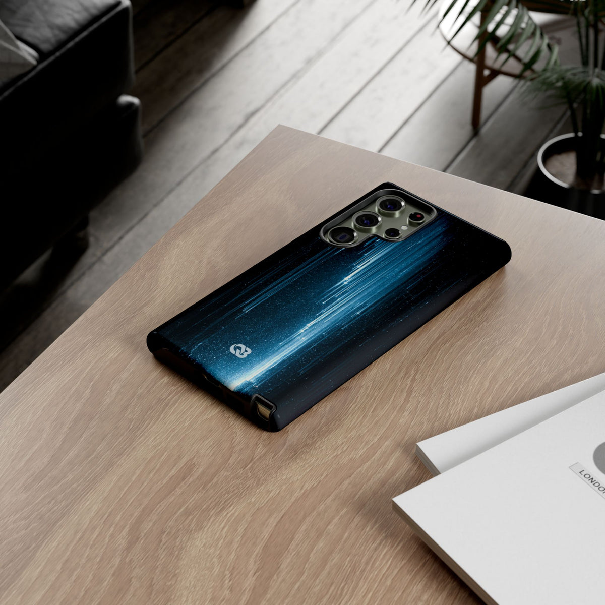 Nocturnal Cascade · Tough Phone Case for Samsung · Black