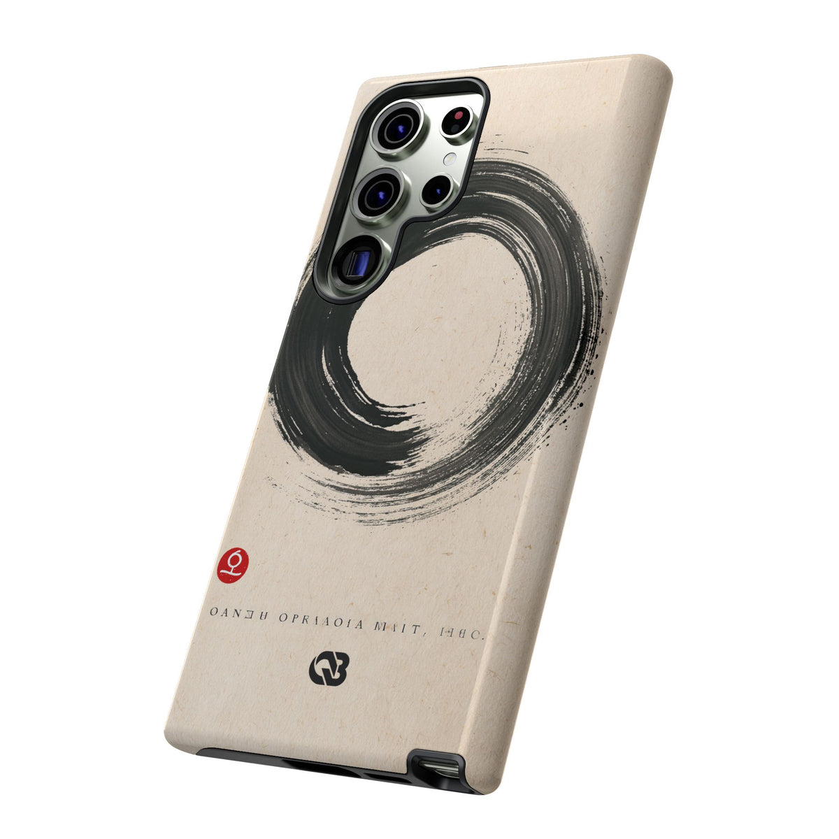 Zen Ensō Circle · Tough Phone Case for Samsung · Beige