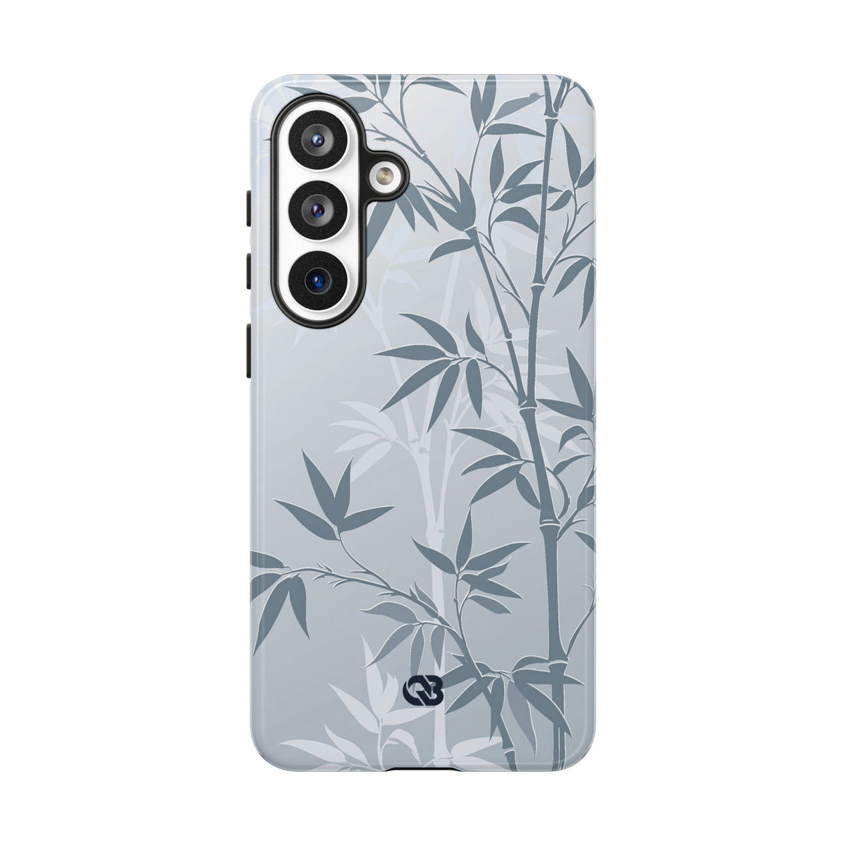 Misty Bamboo Grove · Tough Phone Case for Samsung · Blue