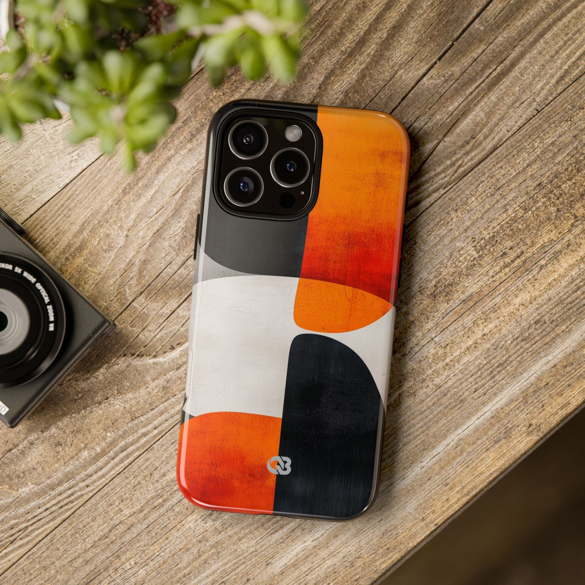 Burnt Amber Flow · Tough Phone Case for iPhone