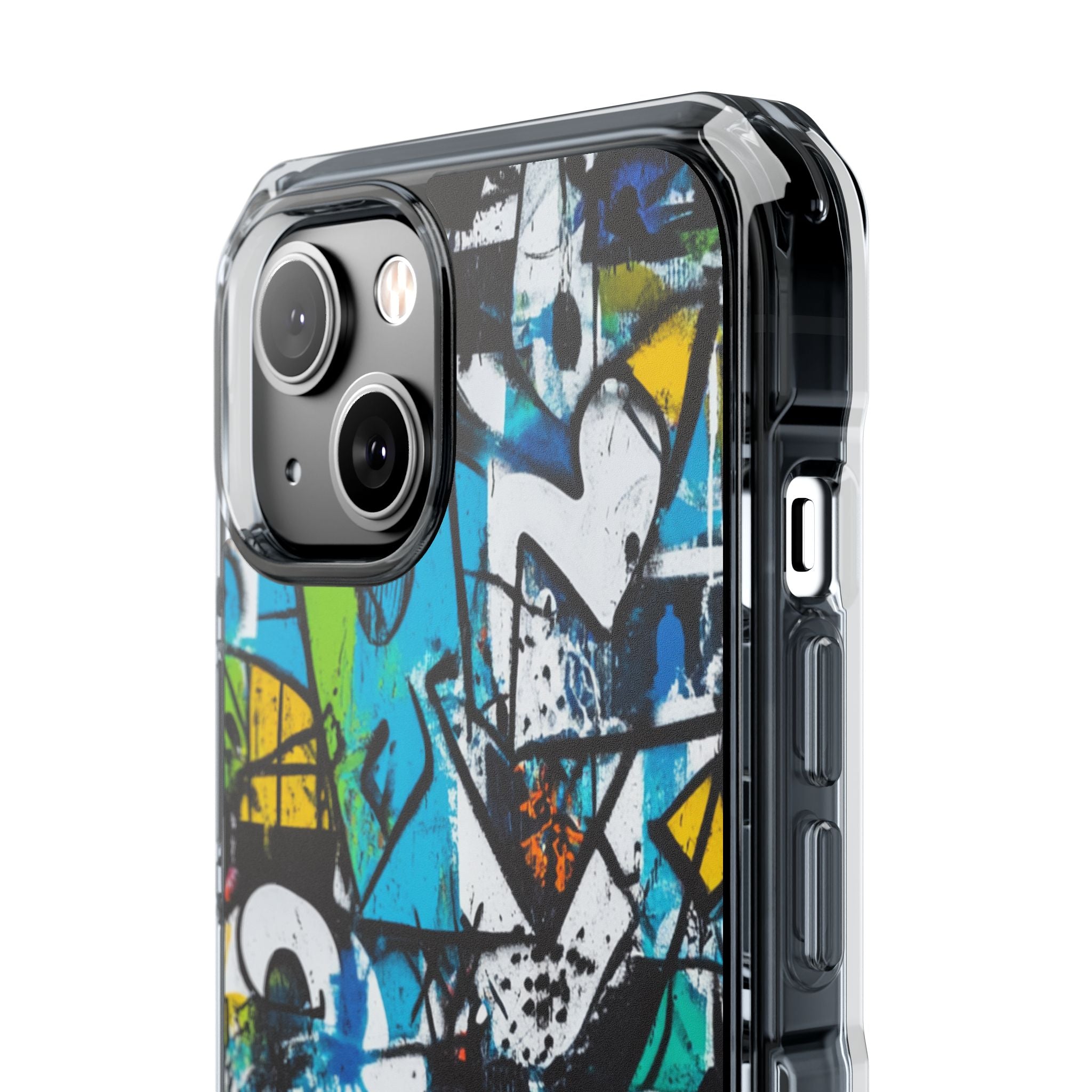 White Ripple Drift iPhone 14 Case - Impact