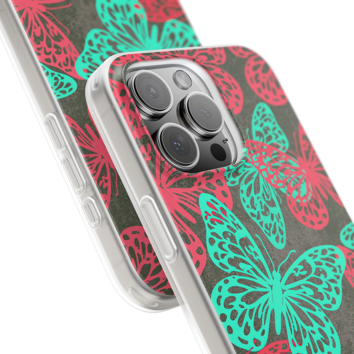 Electric Papillon · Lite Phone Case for iPhone · Pink