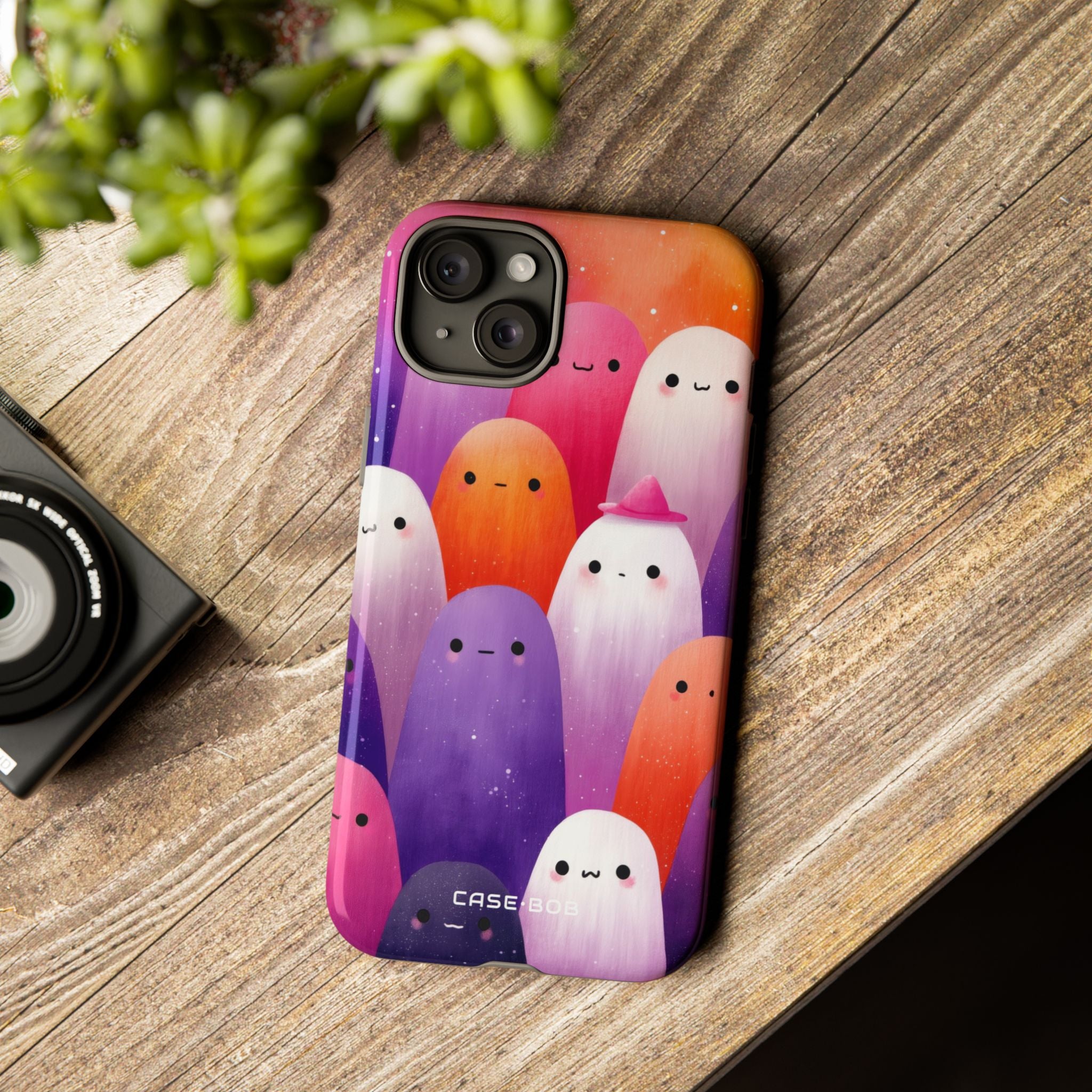 Ghostly Glow iPhone 15 Plus Case - Tough