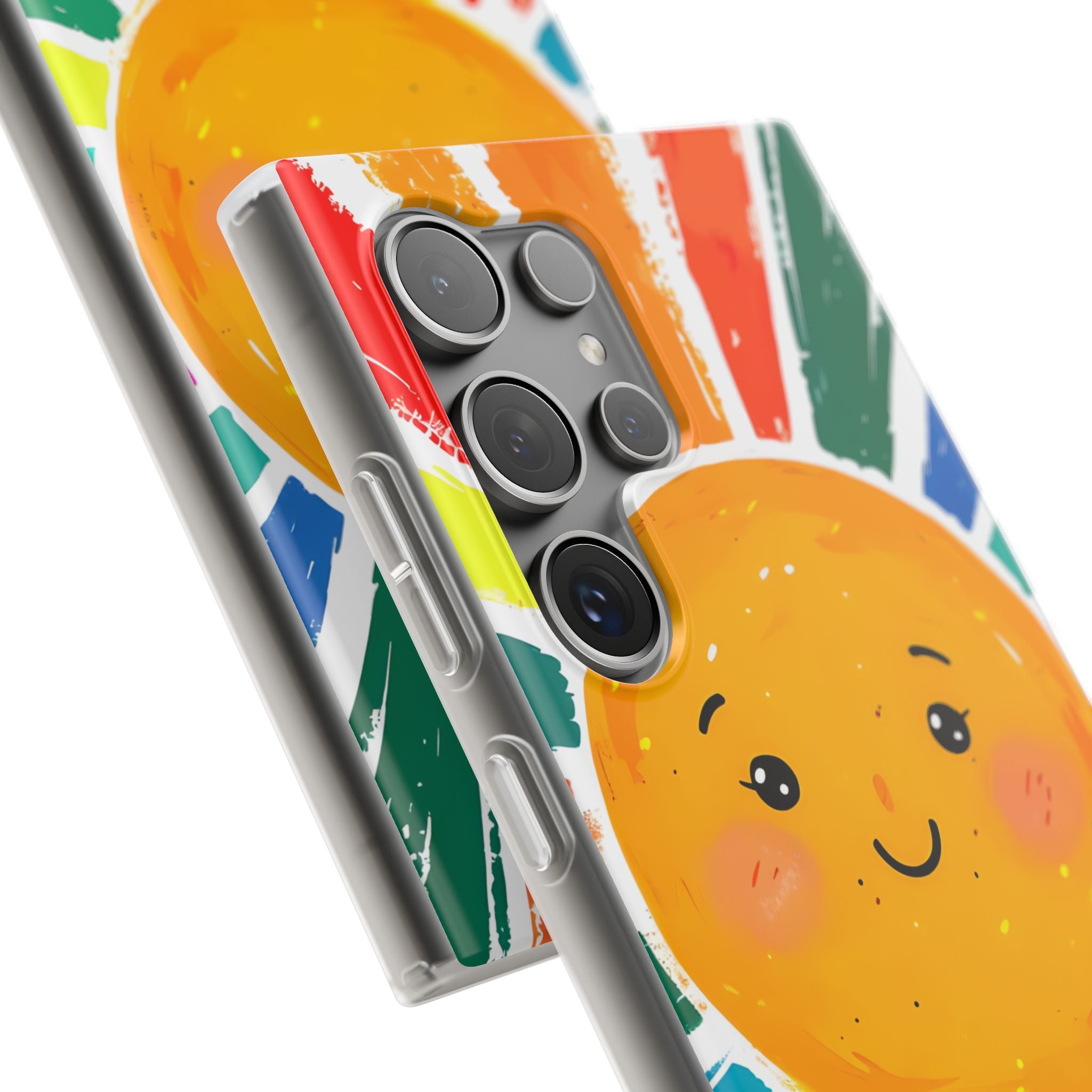 Sunny Smiles Samsung S24 Ultra Cover - Blød