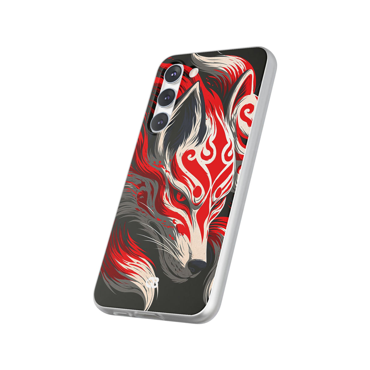 Crimson Kitsune Spirit · Lite Phone Case for Samsung · Red