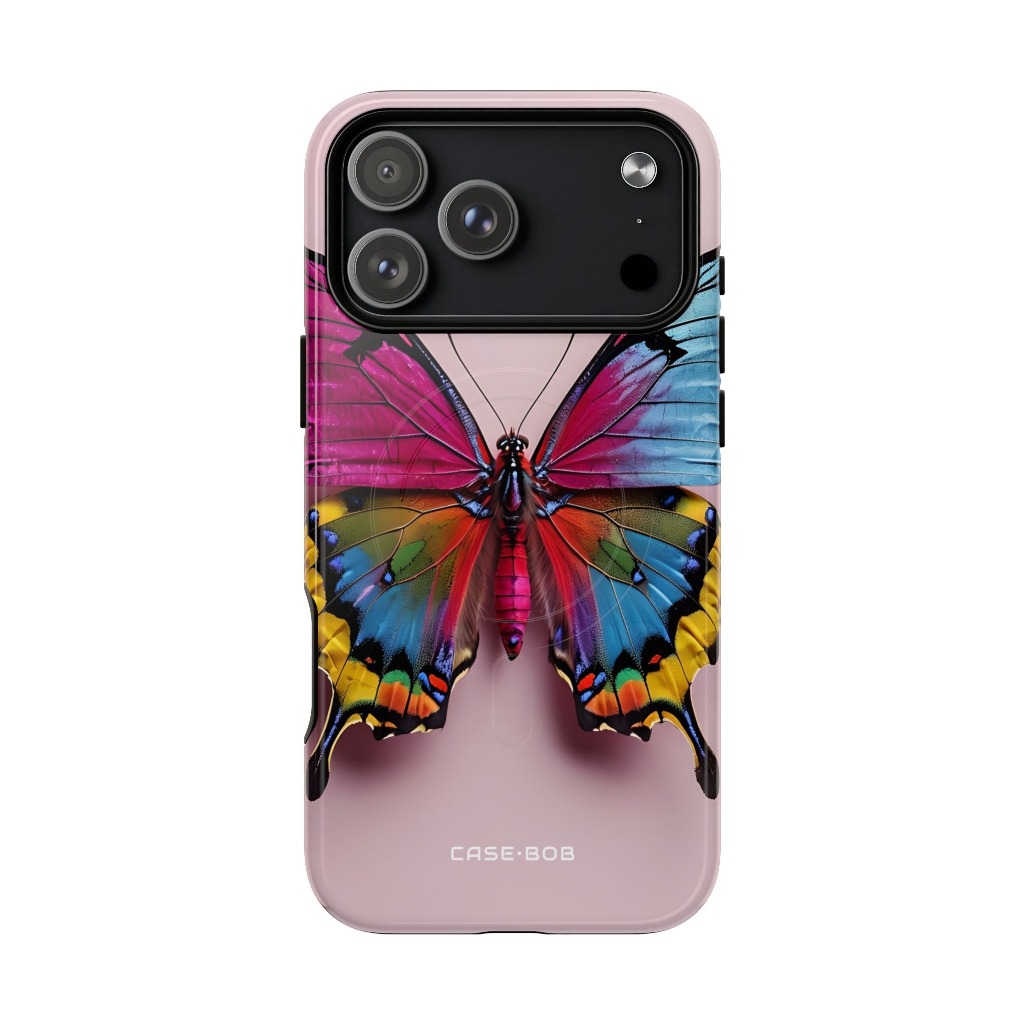 Vivid Butterfly iPhone 17 Pro Max Case - Tough+ - CASE•BOB