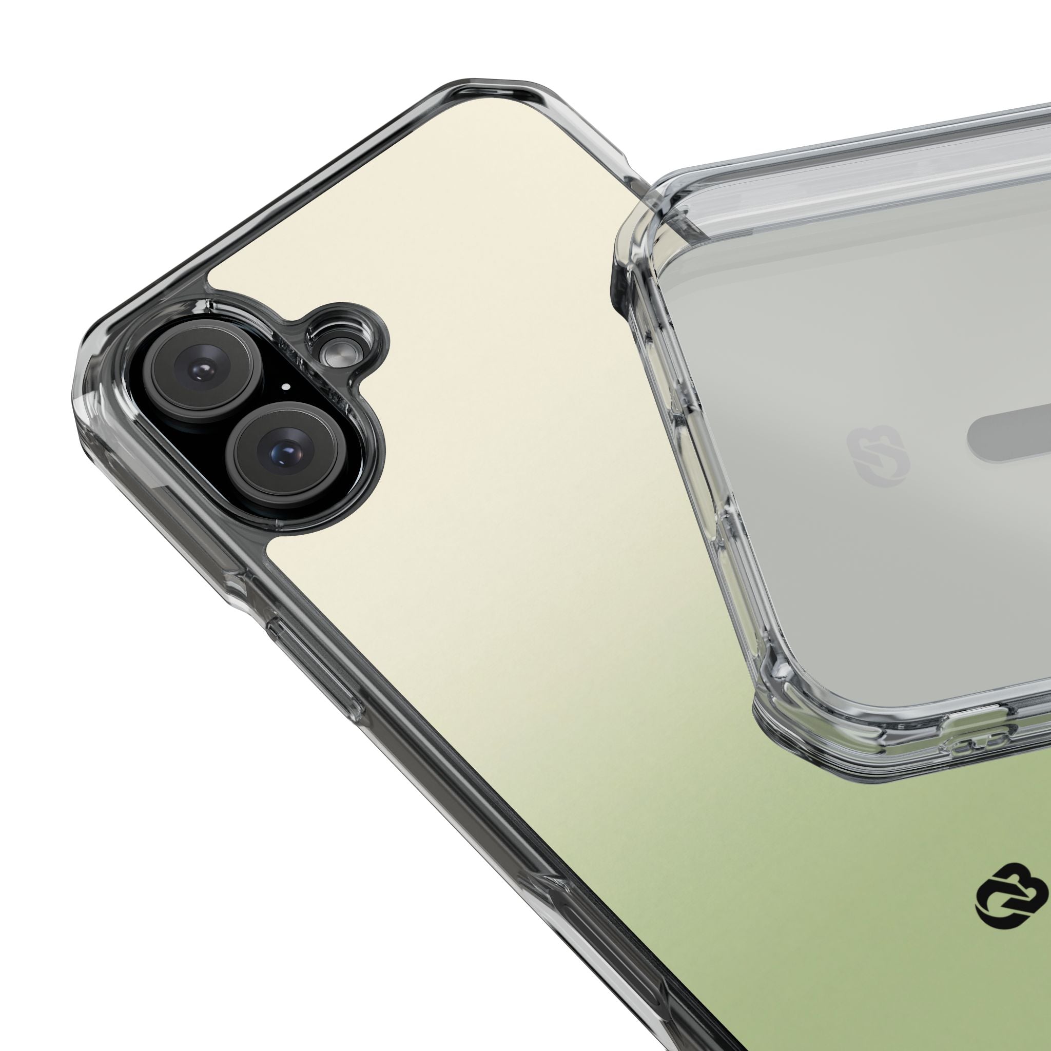 Green Impact MagSafe Phone Case for iPhone - Bone Sage Fade
