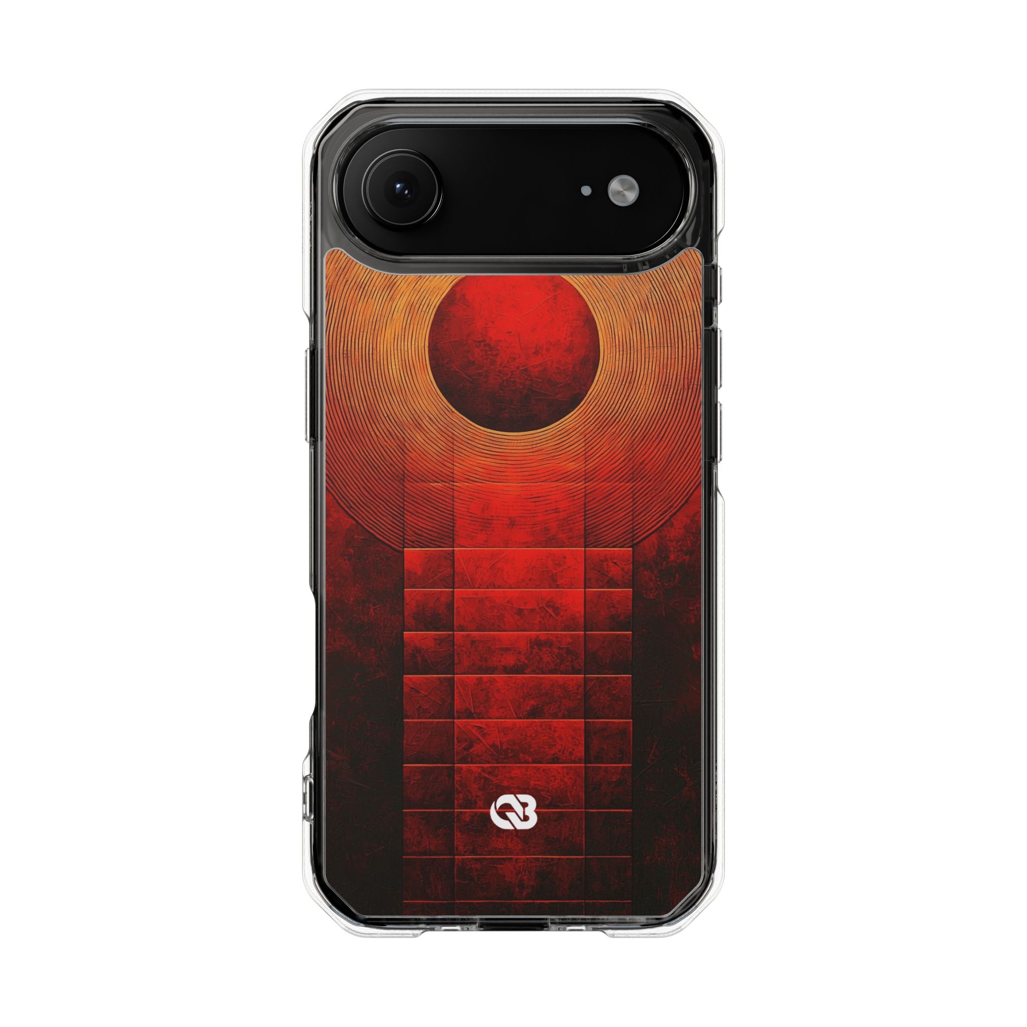 Crimson Solar Halo · Impact Phone Case for iPhone · Magsafe