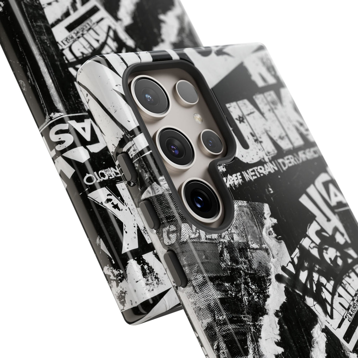 Underground Punk Collage · Tough Phone Case for Samsung · Black
