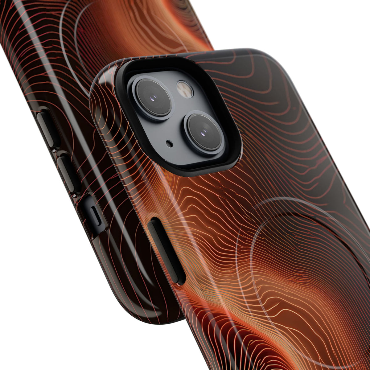Caldera Ridge · Tough 2.0 Magnetic Phone Case for iPhone · Orange
