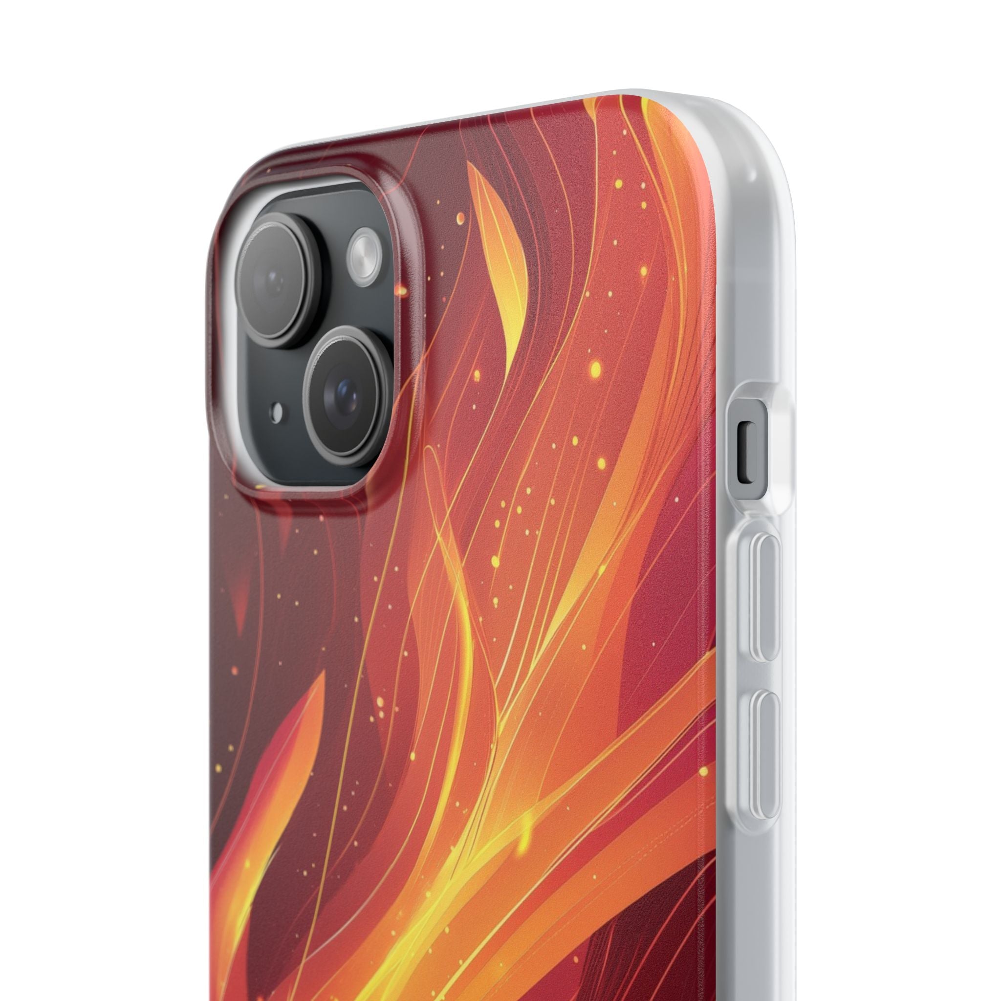 Flaming Flow iPhone 15 Plus Case - Soft