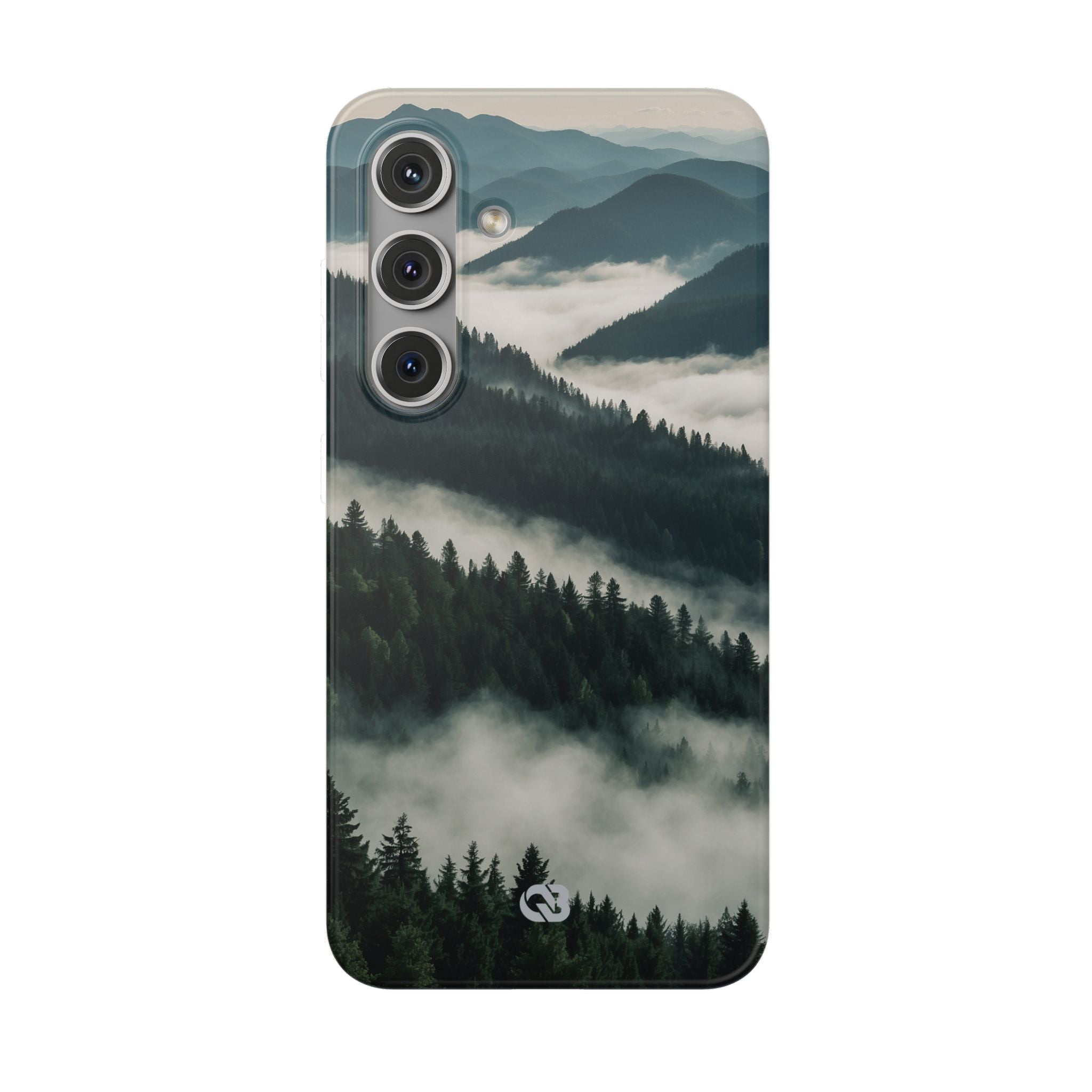 Misty Pine Peaks · Soft Phone Case for Samsung