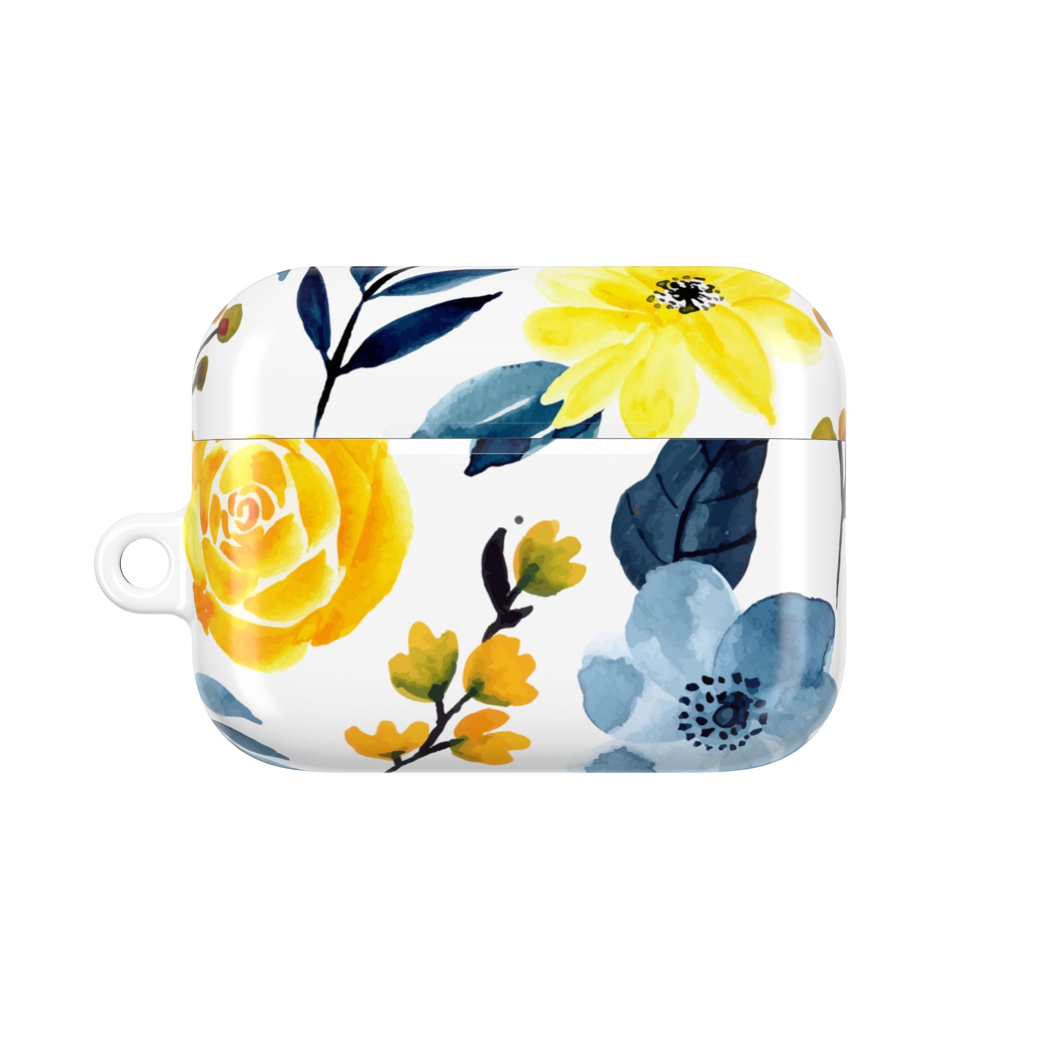 Yellow Blue Blossoms - AirPods Cover