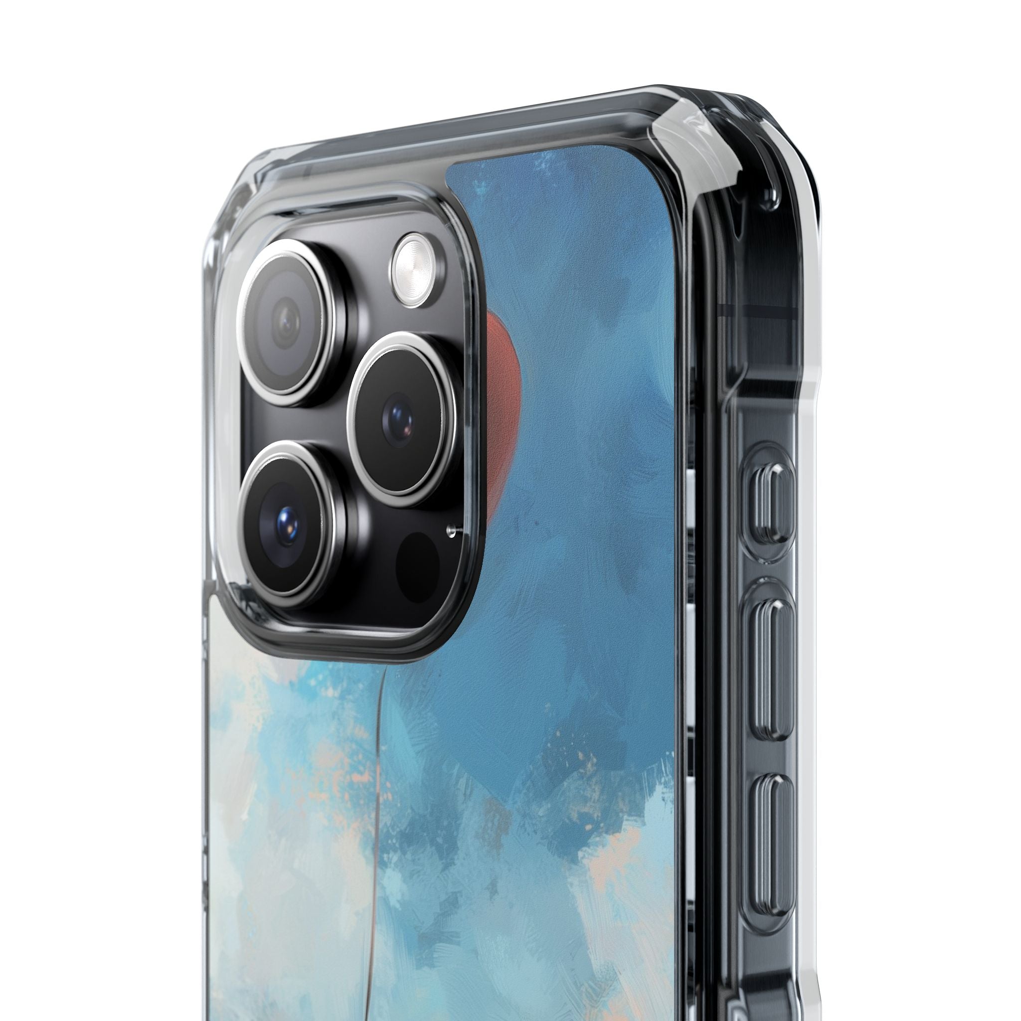 Crimson Heart Sky · Impact Phone Case for iPhone · Magsafe