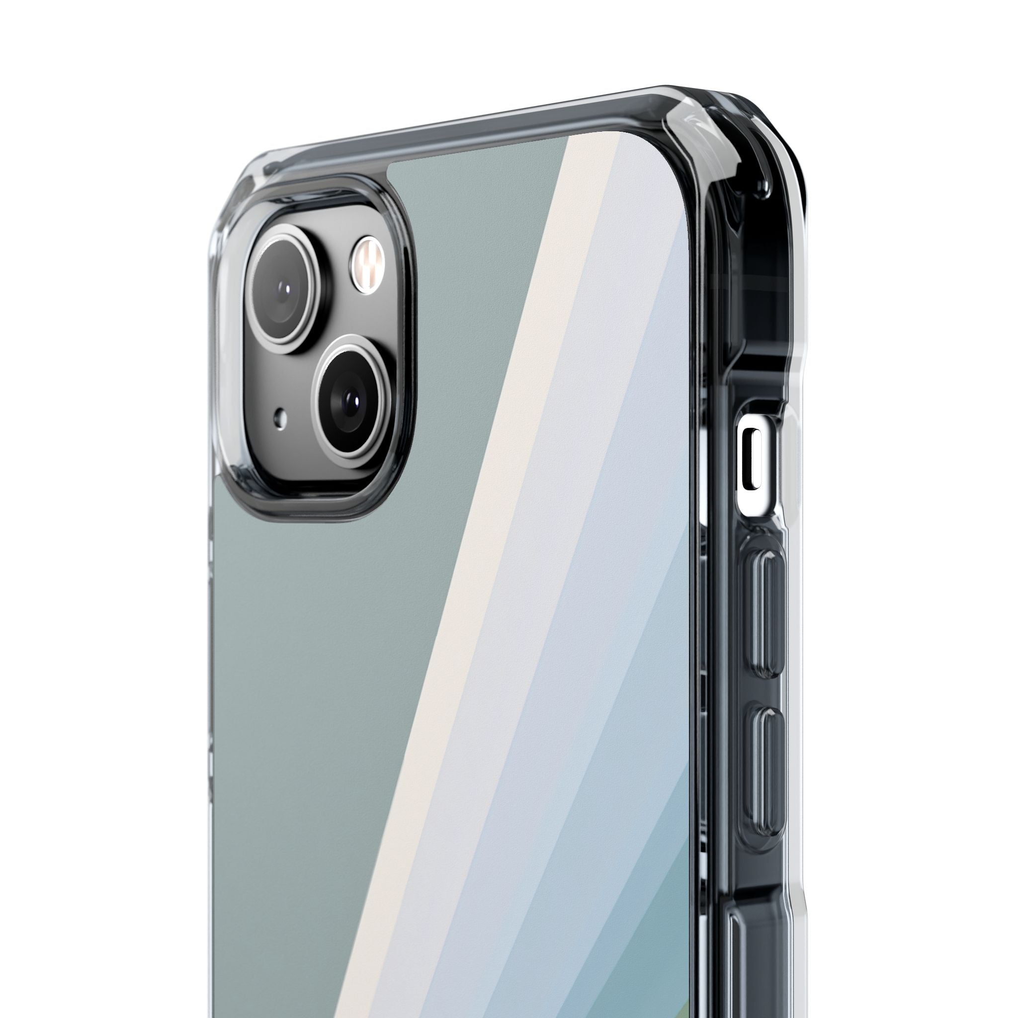 Green Impact MagSafe Phone Case for iPhone - Sage Prism Beam