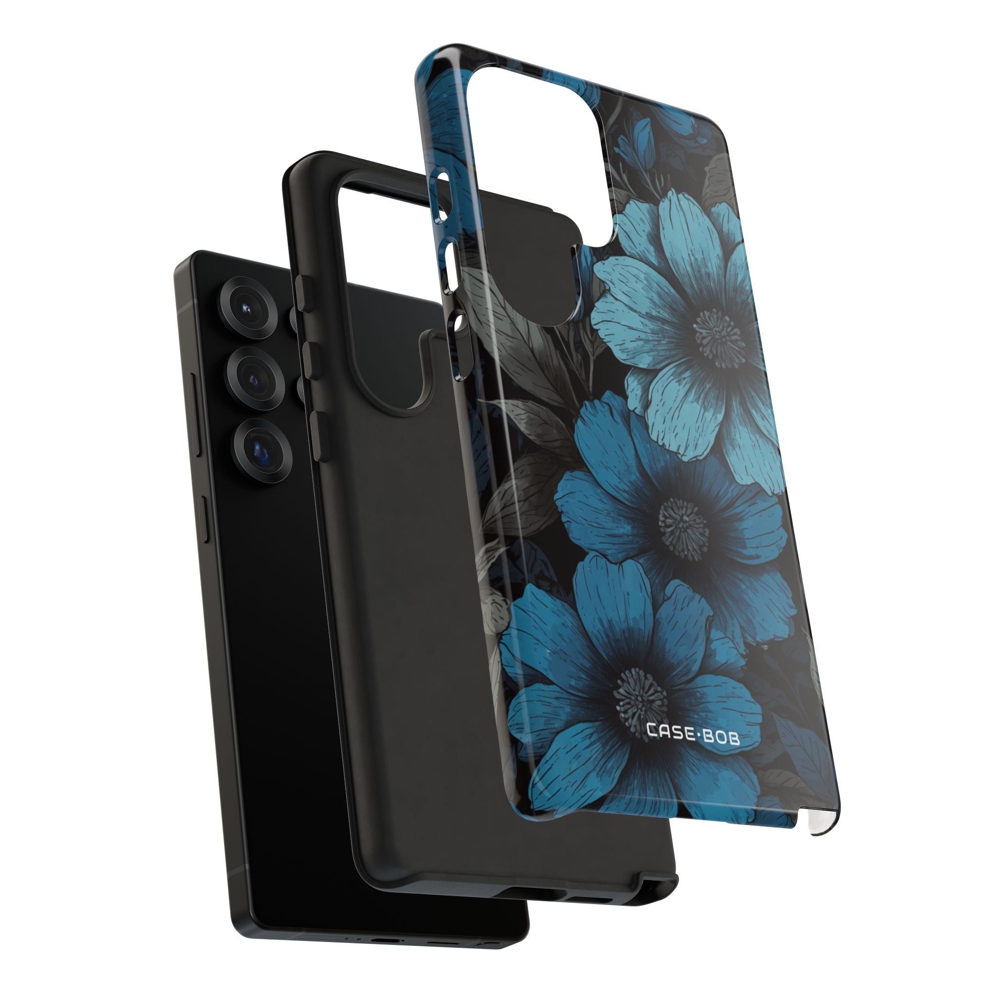 Blue Petal Radiance Samsung S25 Ultra Case - Tough