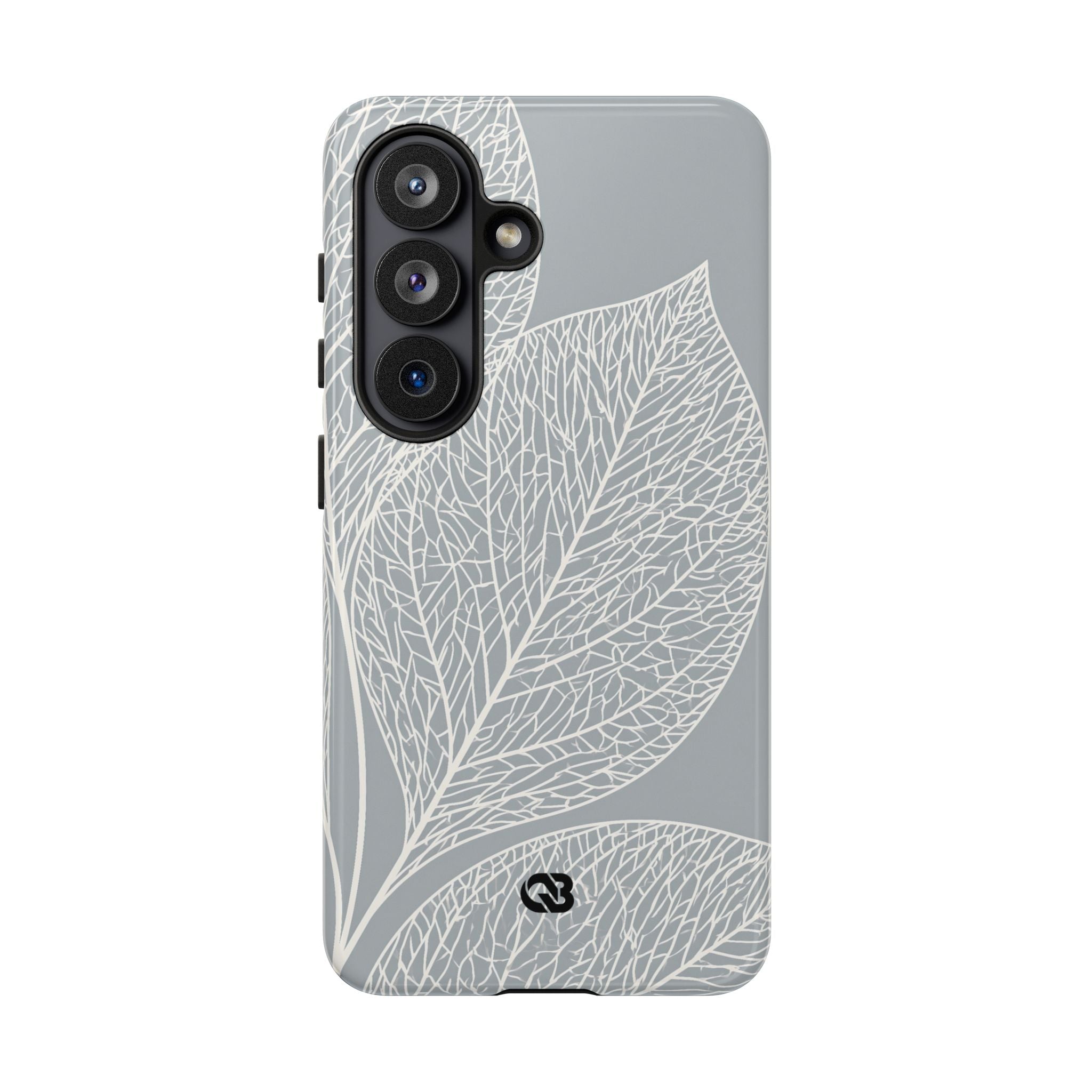 Grey Tough Phone Case for Samsung - Frosted Ash Veins