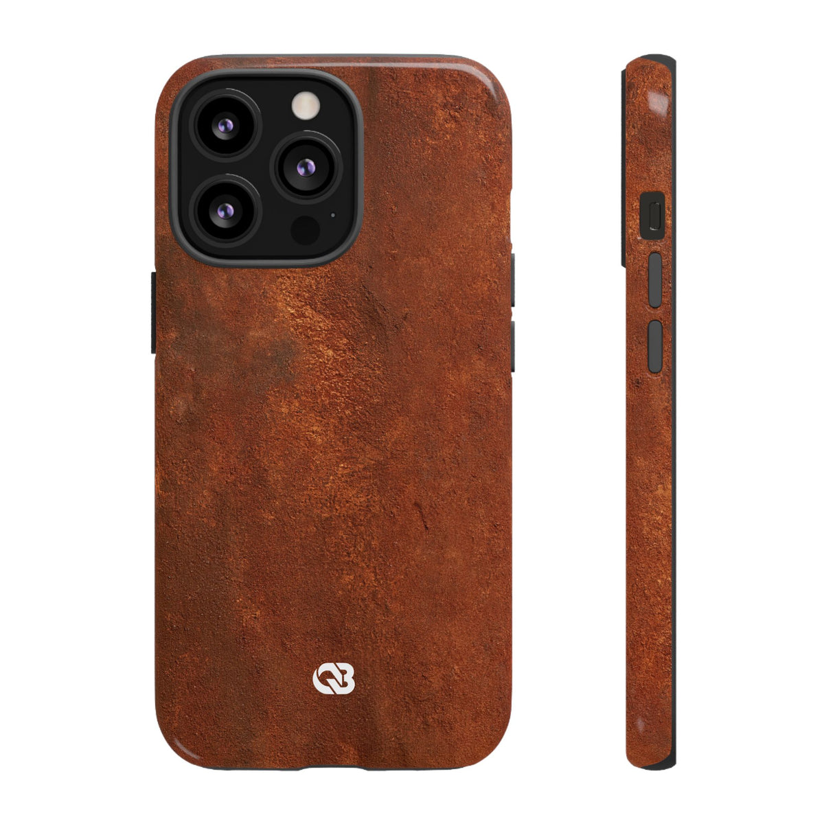 Oxidized Corten · Tough Phone Case for iPhone · Brown