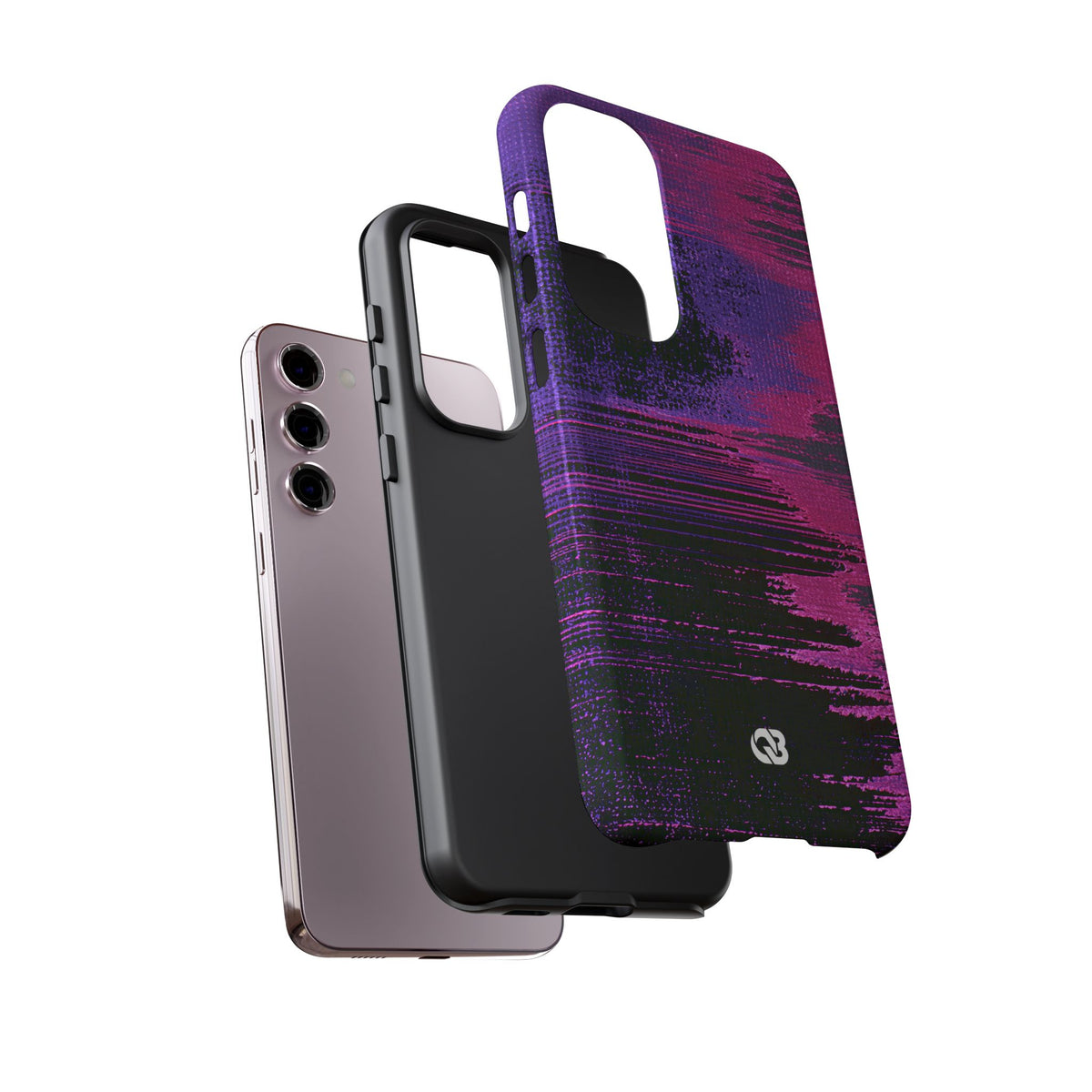 Neon Signal Shift · Tough Phone Case for Samsung · Purple