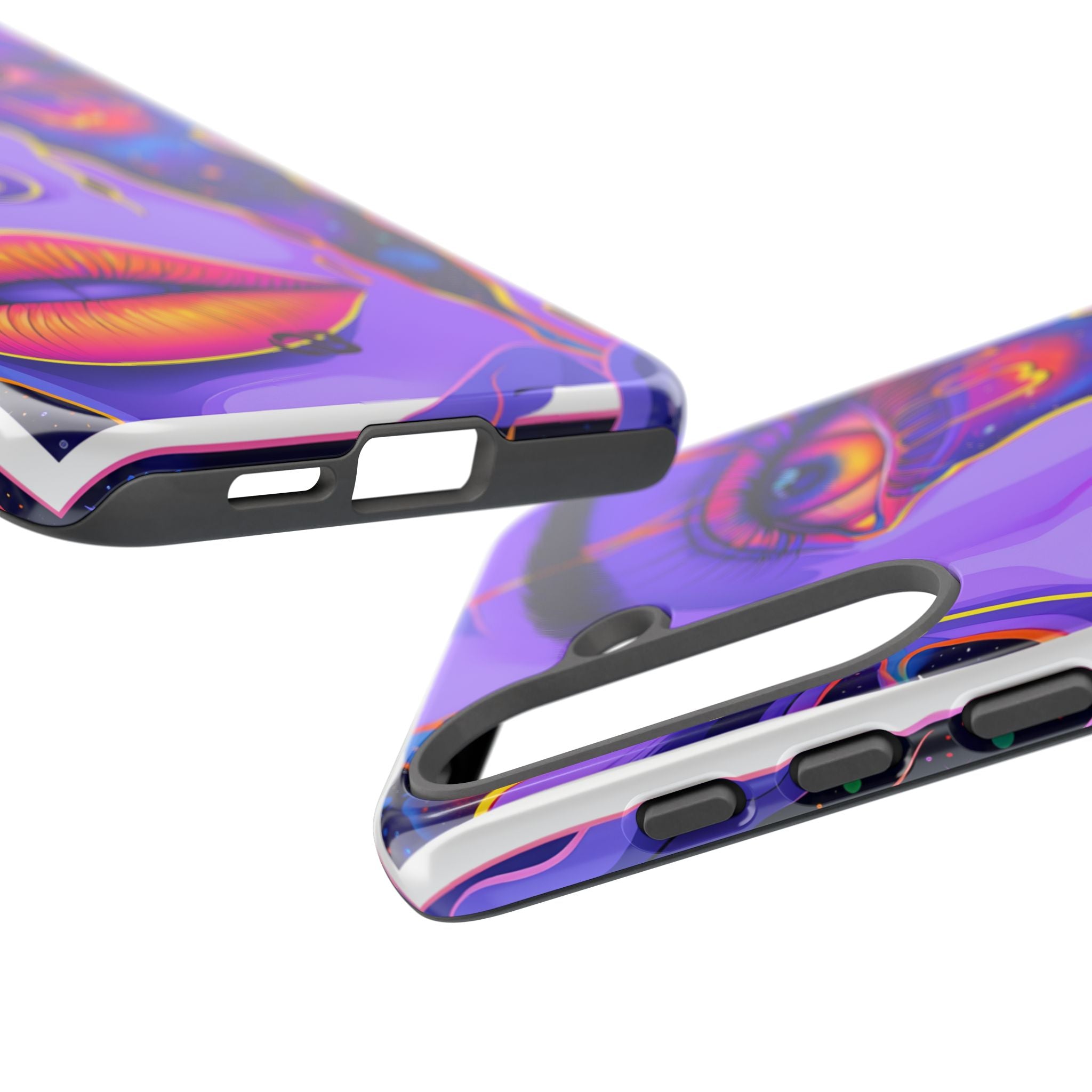 Violet Cosmic Gaze · Tough Custodia per Samsung