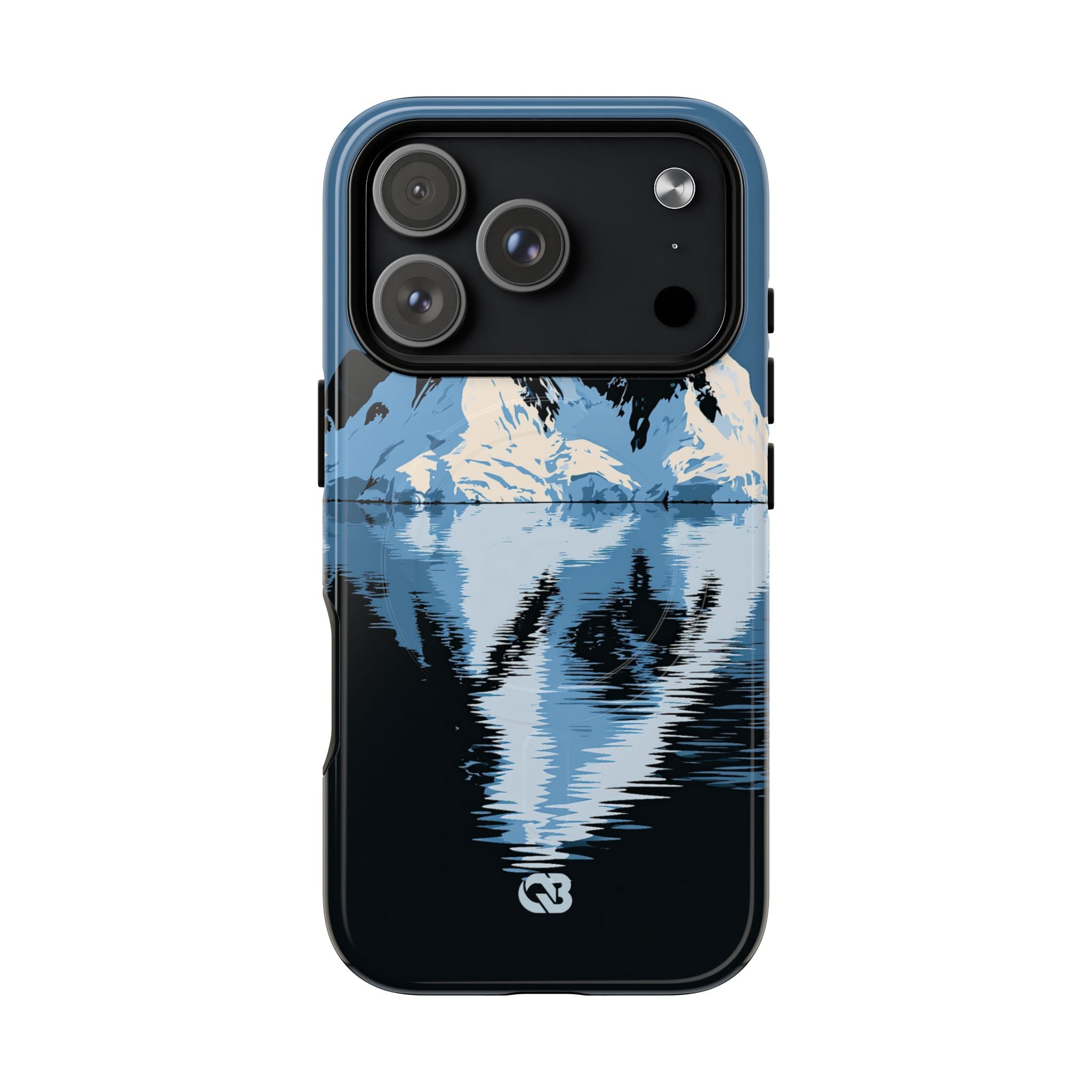 Blue Tough 2.0 Magsafe Phone Case for iPhone - Arctic Summit Mirror