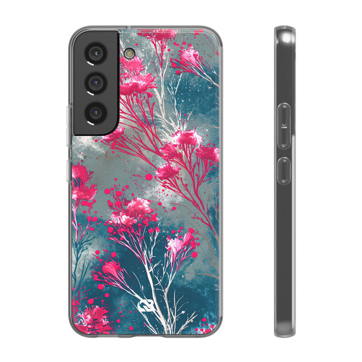 Cyber Blossom · Lite Phone Case for Samsung · Teal