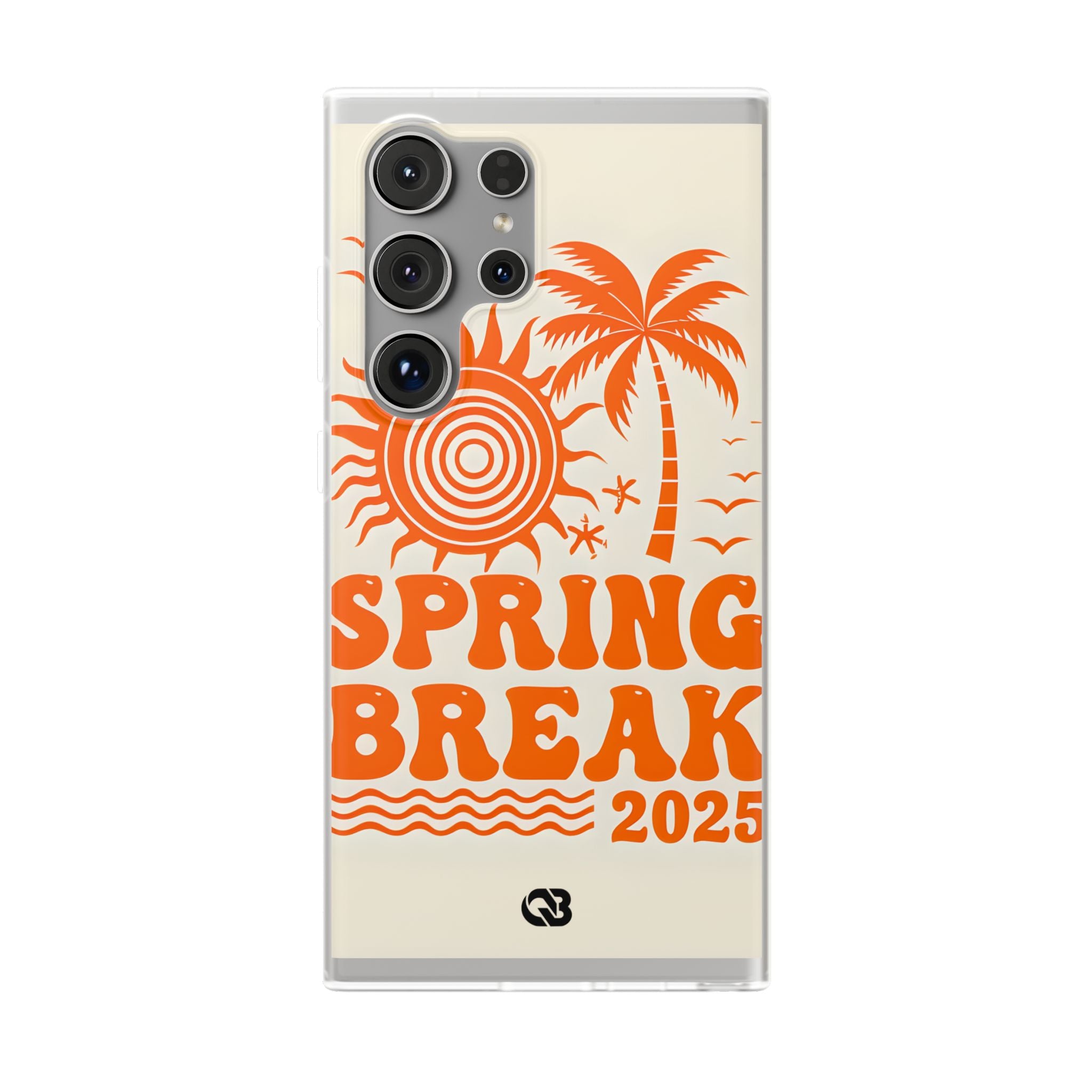 Retro Orange Tide · Soft Handyhülle für Samsung