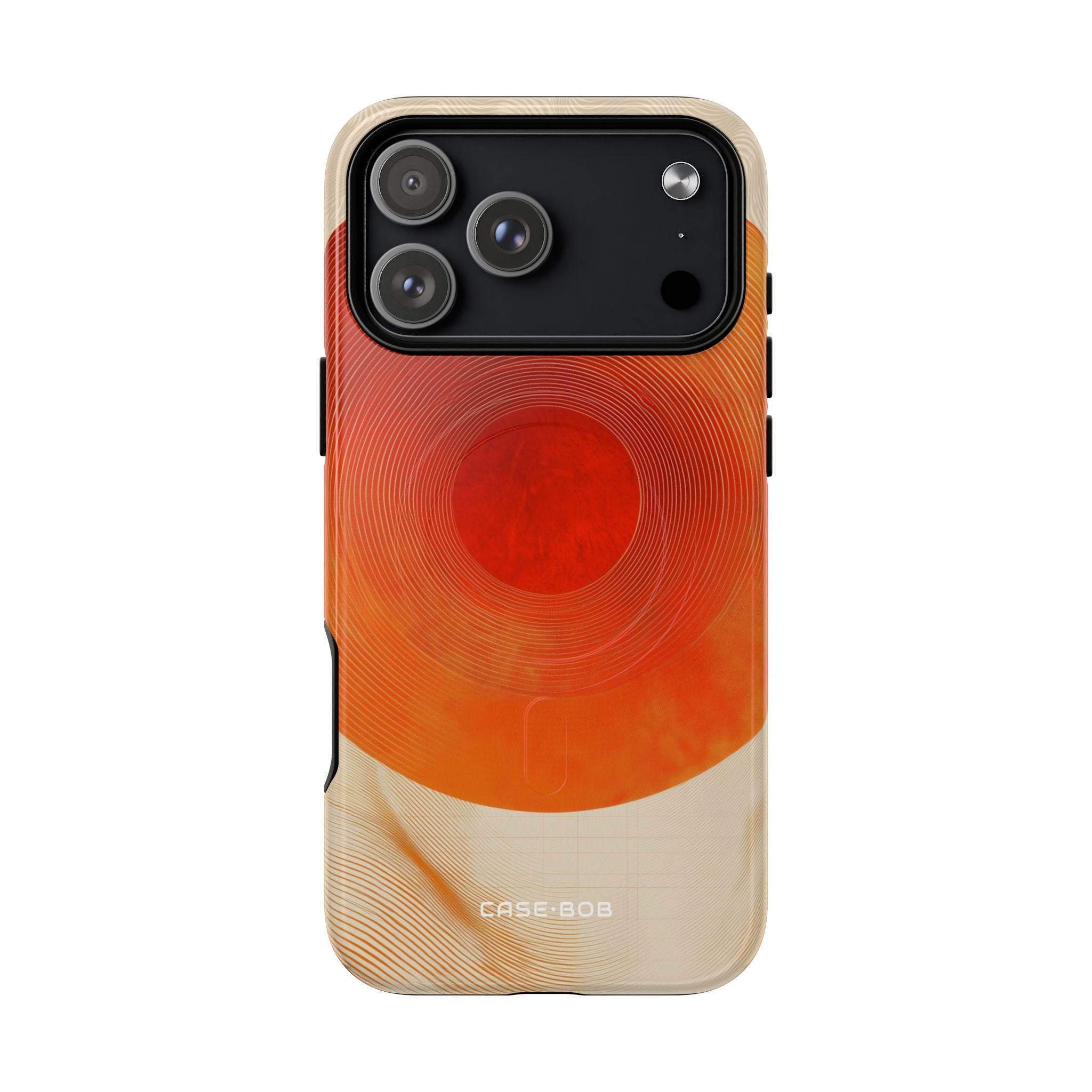 Sunburst Swirl iPhone 17 Pro Max Case - Tough+ - CASE•BOB
