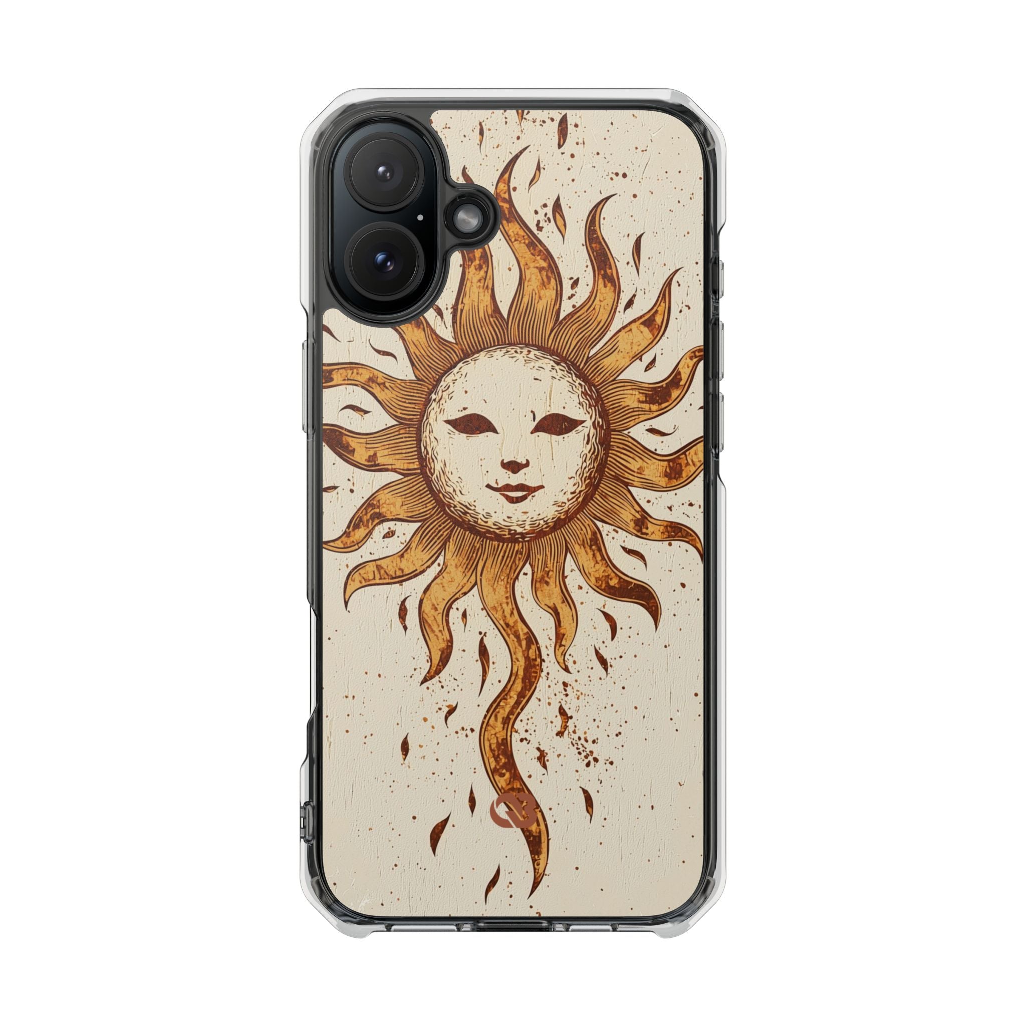 Rustic Solar Mask · Impact Phone Case for iPhone · Magsafe