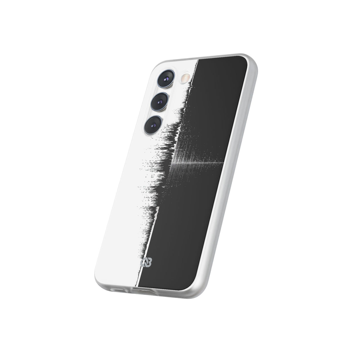 Black Lite Phone Case for Samsung - Static Signal Split