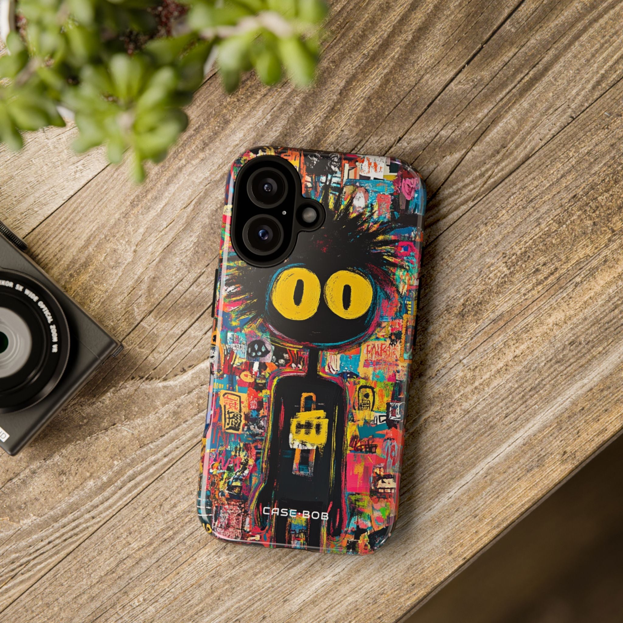 Spiky Shadow iPhone 16 Case - Tough - CASE•BOB