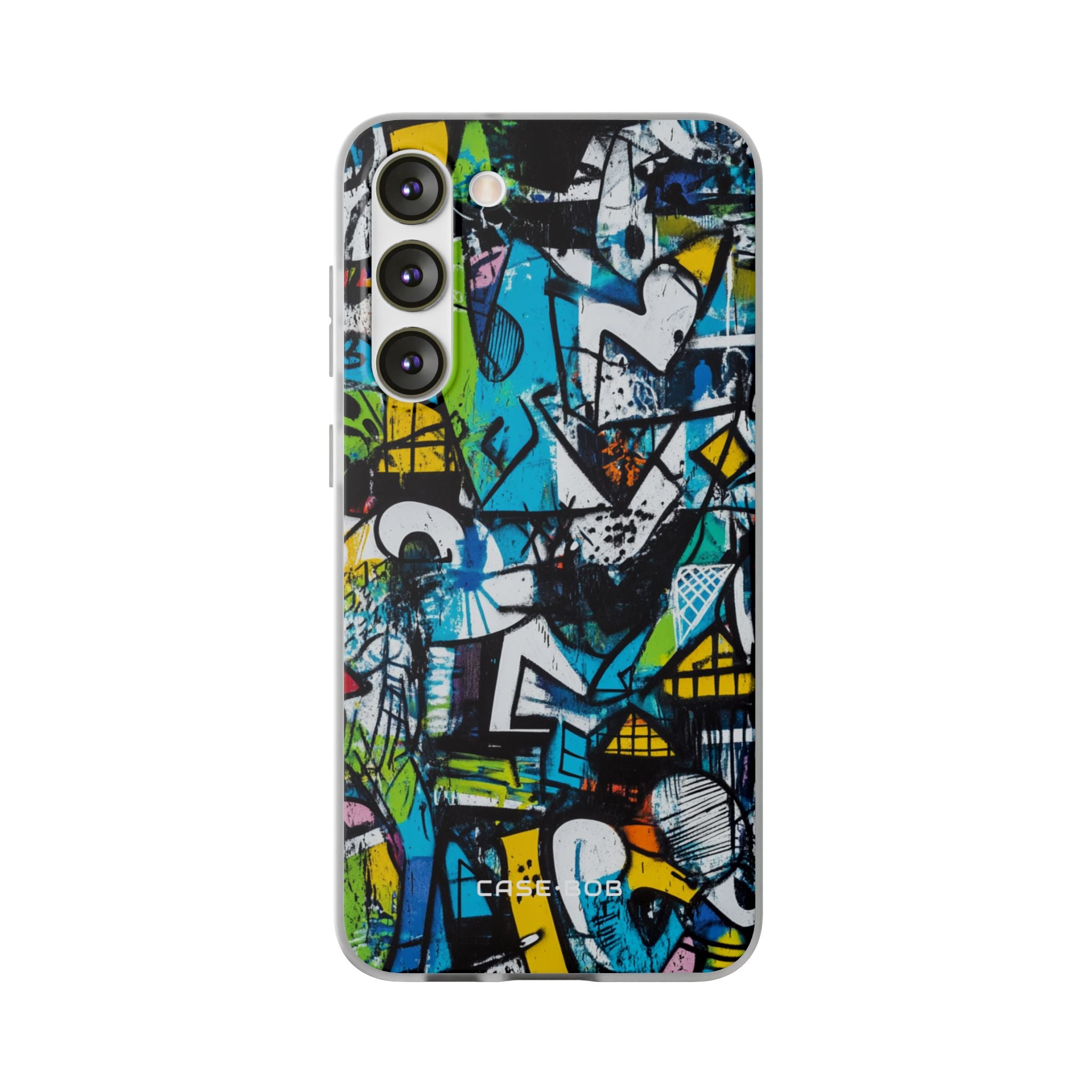 White Ripple Drift Samsung S23 Plus Case - Soft