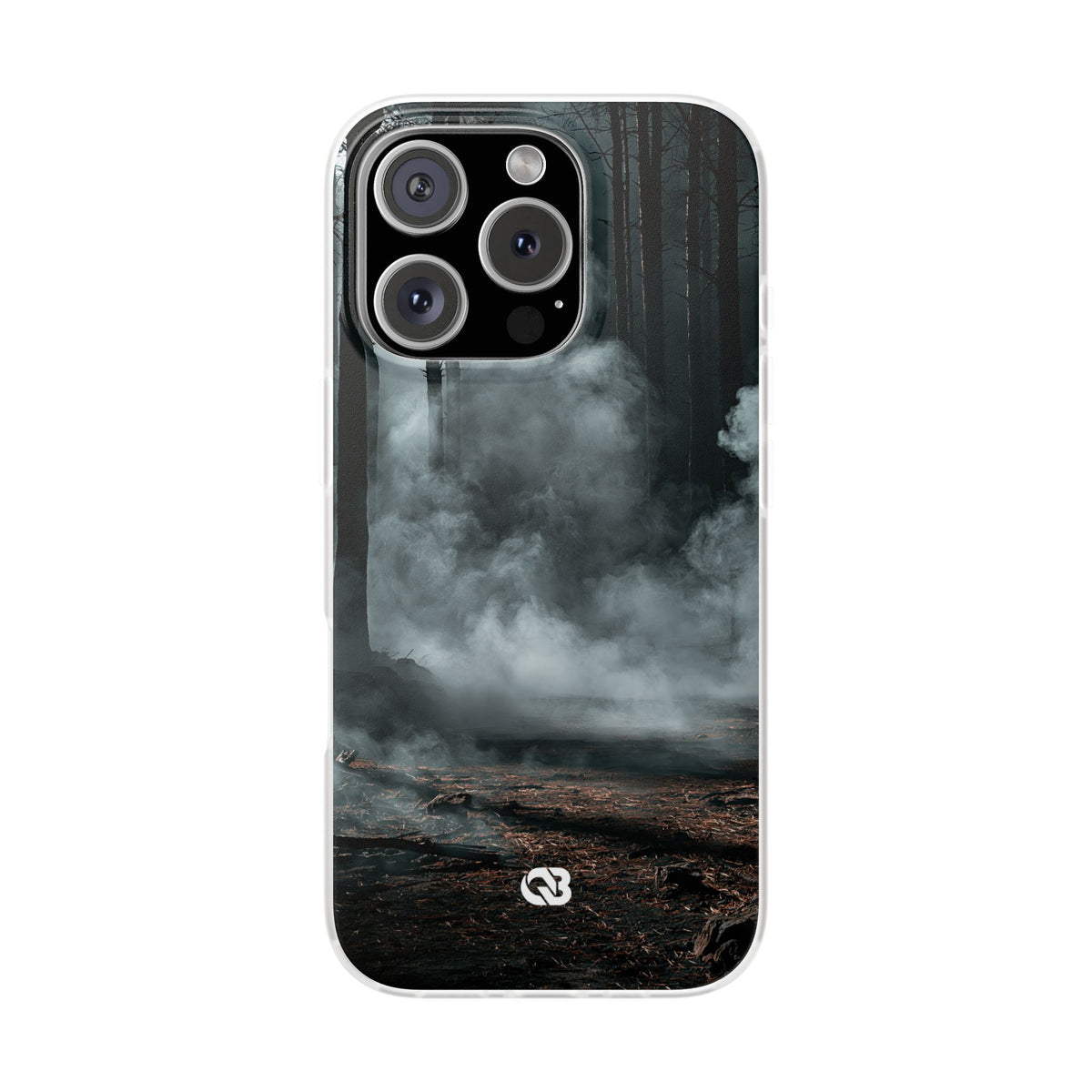 Shadowed Pine Mist · Lite Phone Case for iPhone · Black