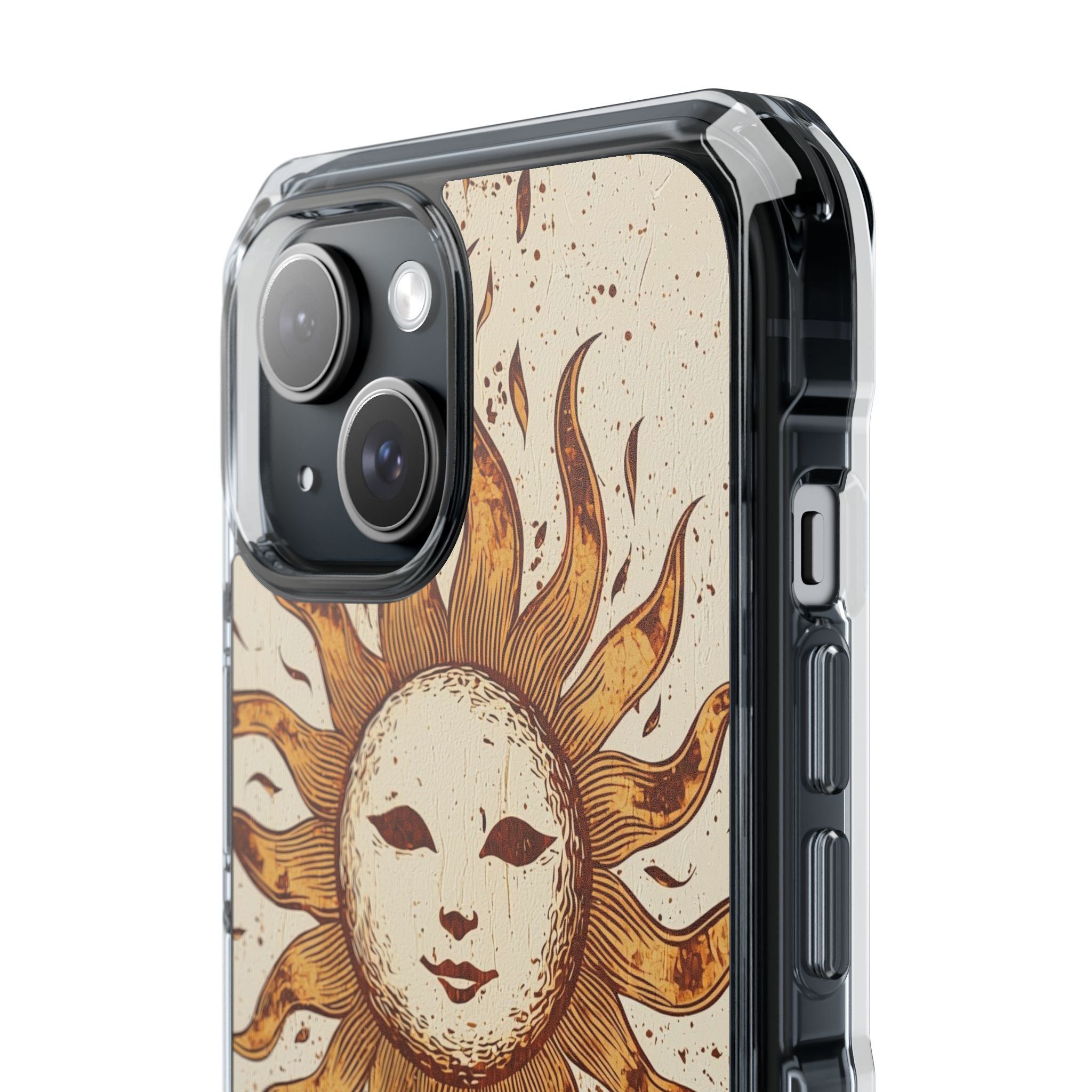 Rustic Solar Mask · Impact Phone Case for iPhone · Magsafe