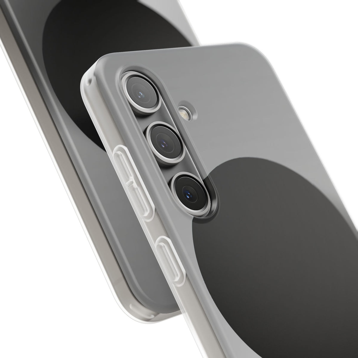 Grey Lite Phone Case for Samsung - Matte Onyx Sphere