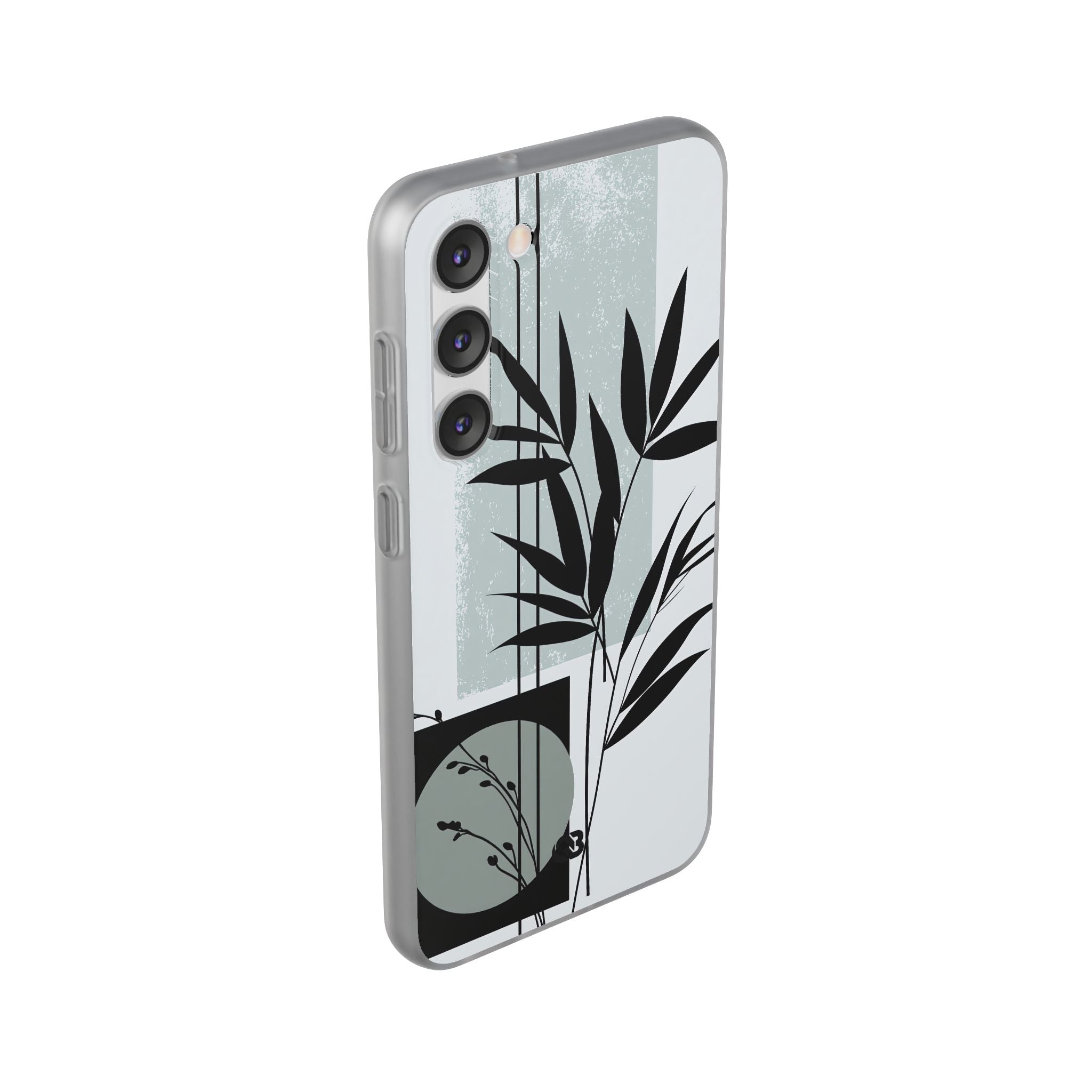 Grey Lite Phone Case for Samsung - Sage Bamboo Noir
