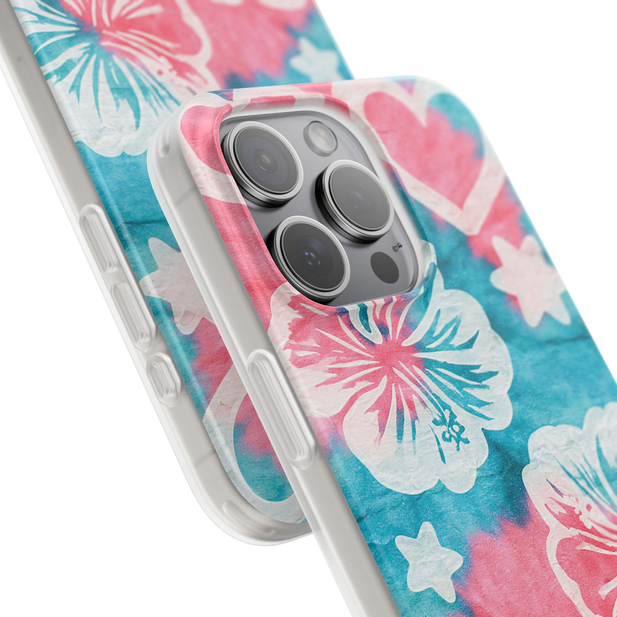 Tropical Hibiscus Bloom · Lite Phone Case for iPhone · Teal