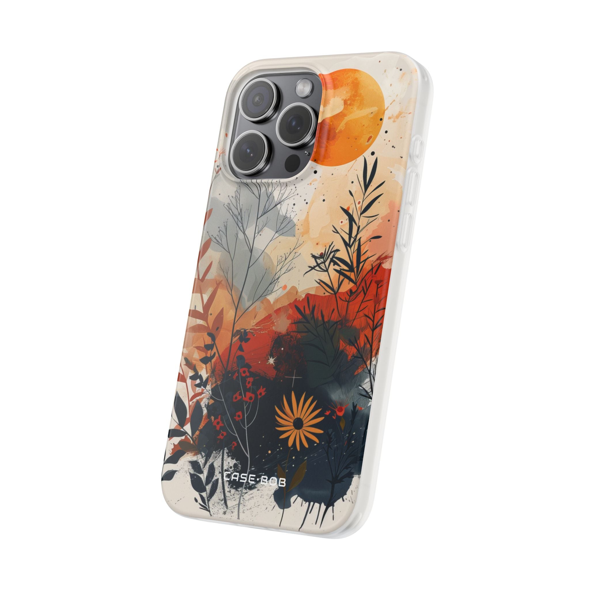 Oranje Solstice iPhone 15 Pro Max Case - Soft