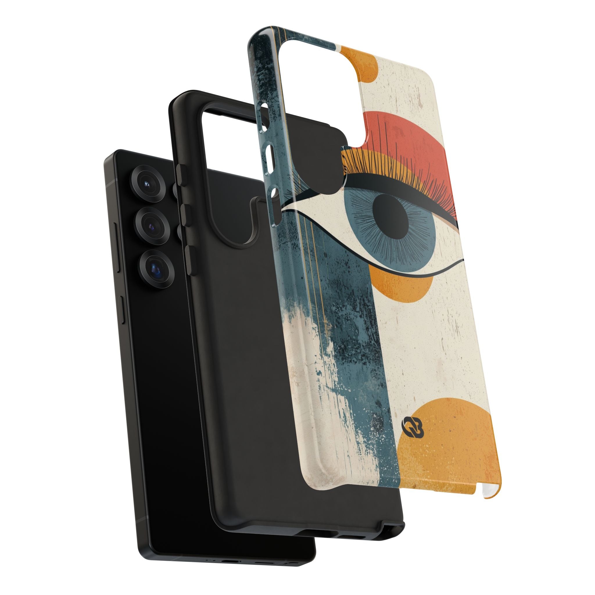 Distressed Azure Ocular · Tough Handyhülle für Samsung