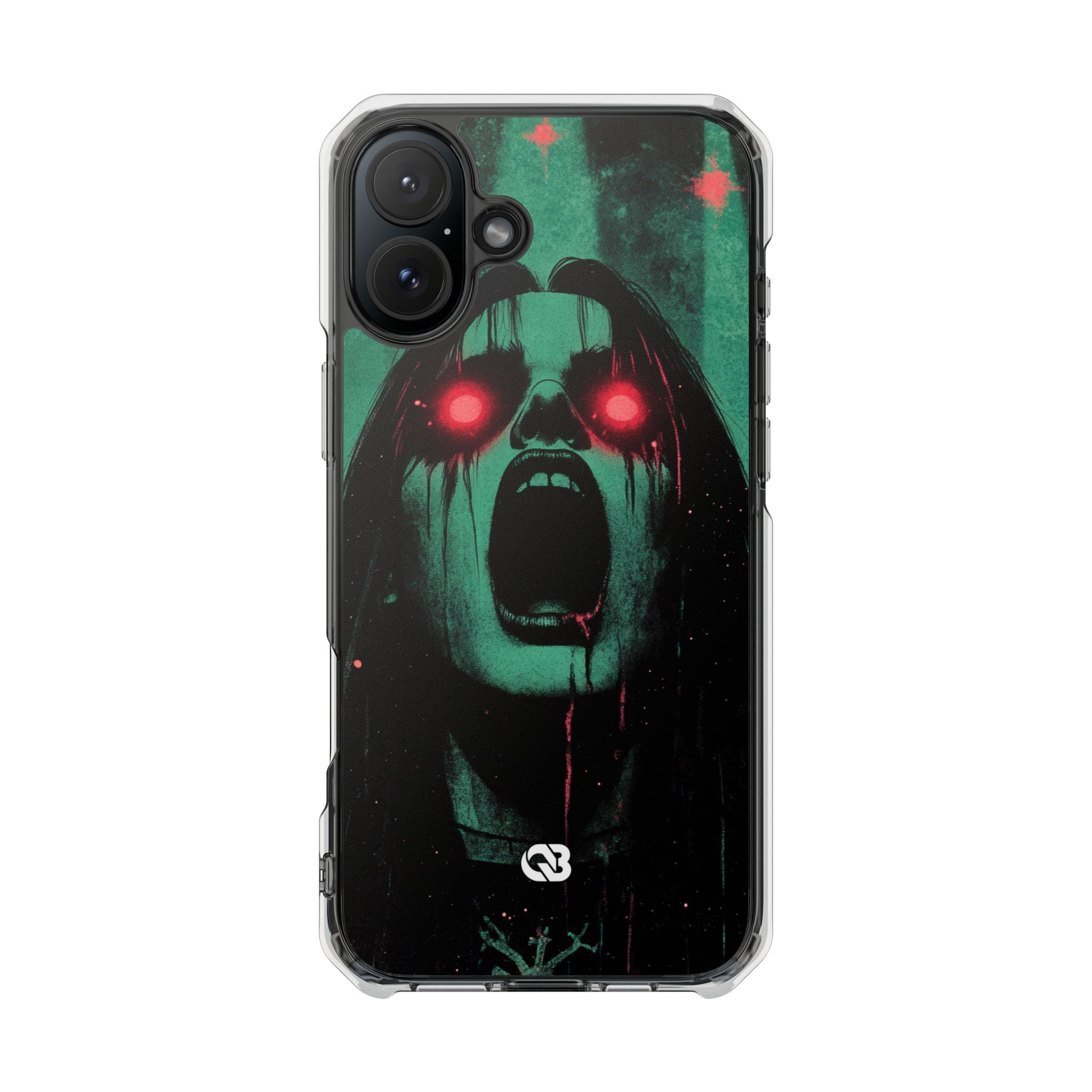 Crimson Emerald Scream · Impact Phone Case for iPhone · Magsafe
