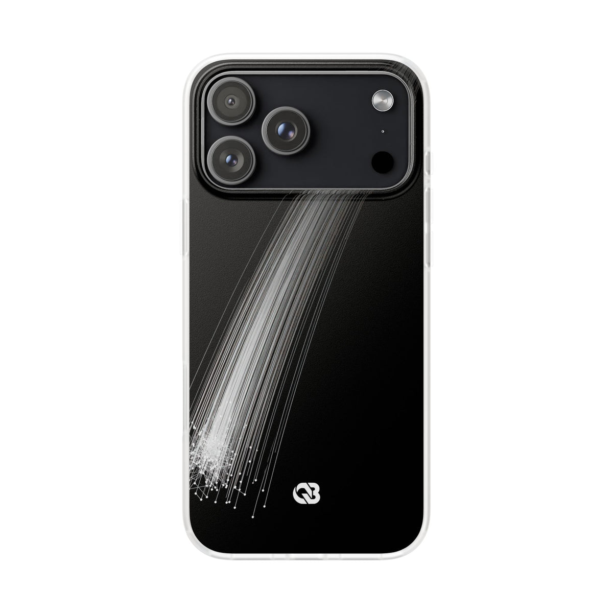 Black Lite Phone Case for iPhone - Linear Velocity Beam
