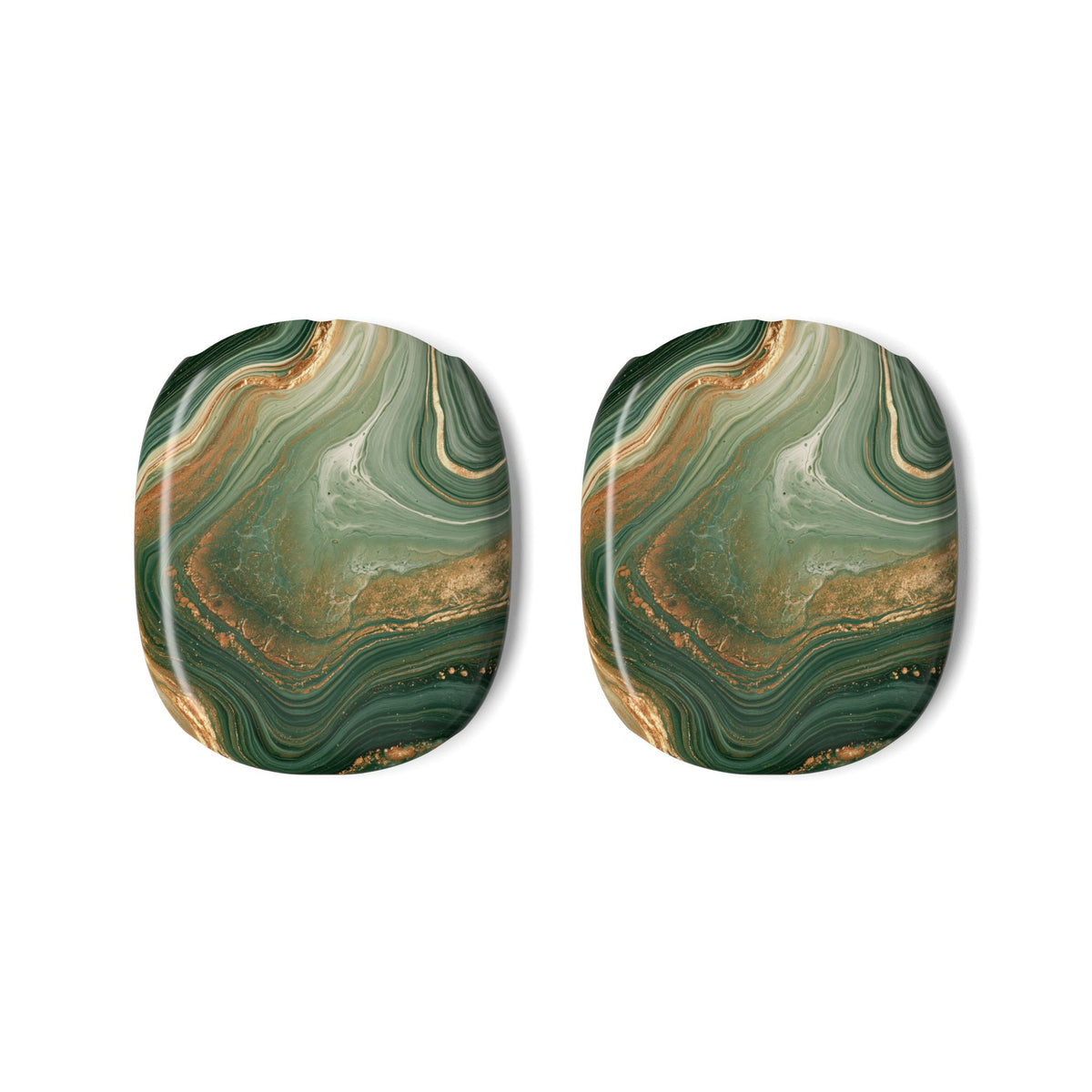 Jade Suminagashi · Hard Case for AirPods Max · Green
