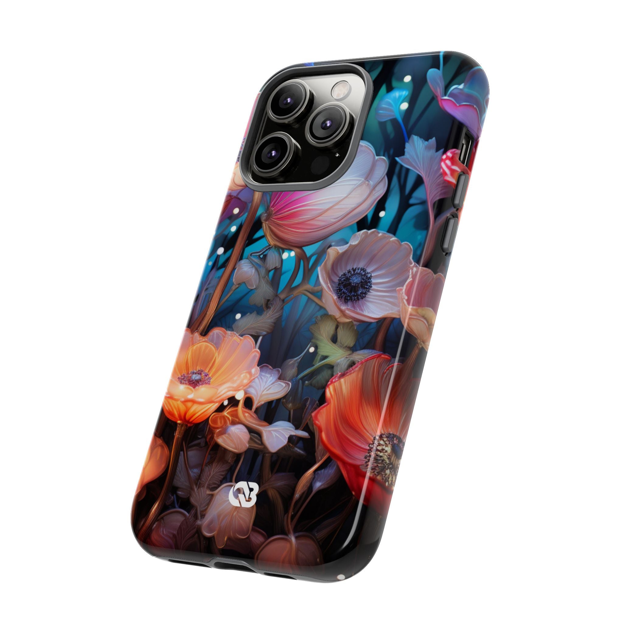 Luminous Poppy Glade · Tough Hoesje voor iPhone