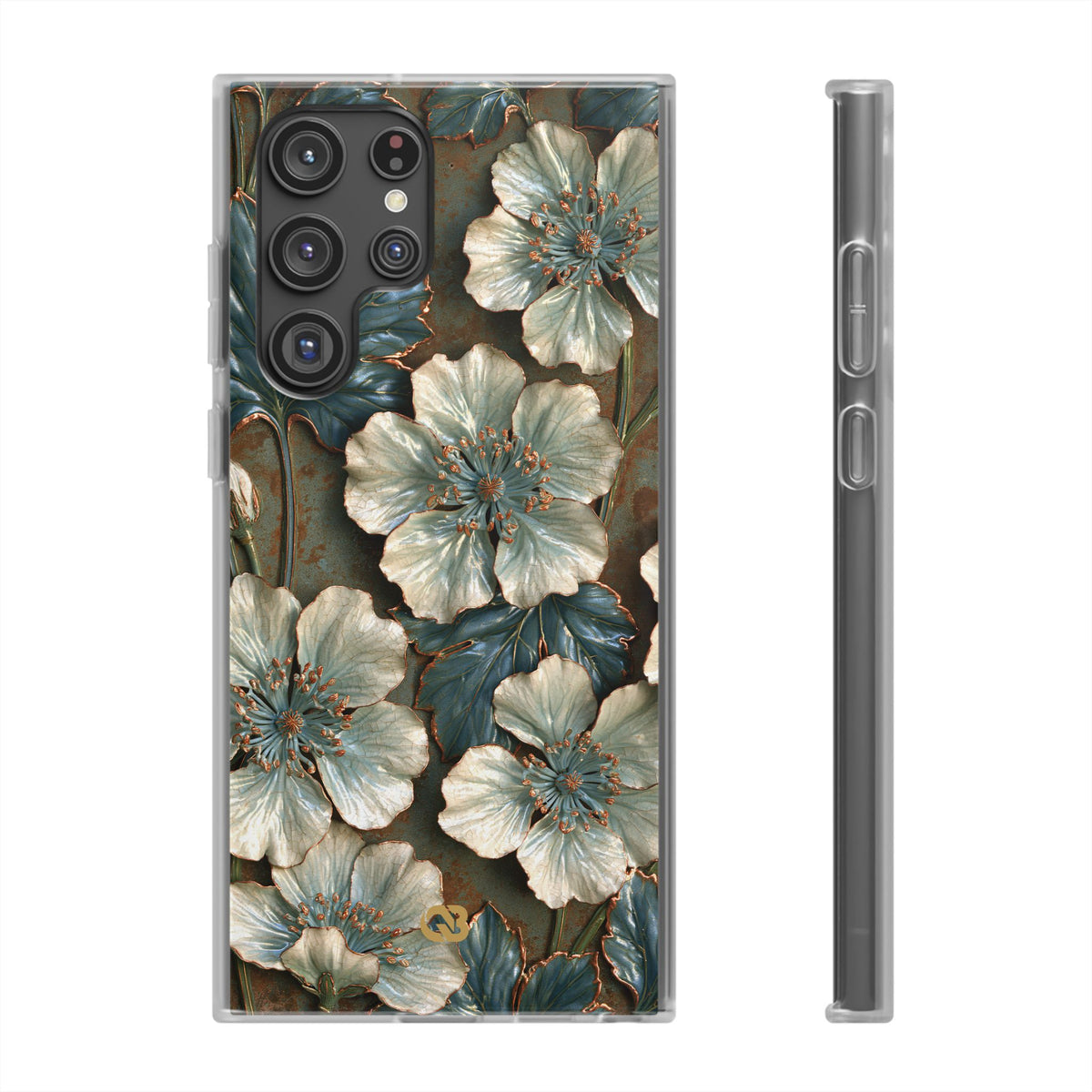 Gilded Blossom Reverie · Lite Phone Case for Samsung · Teal