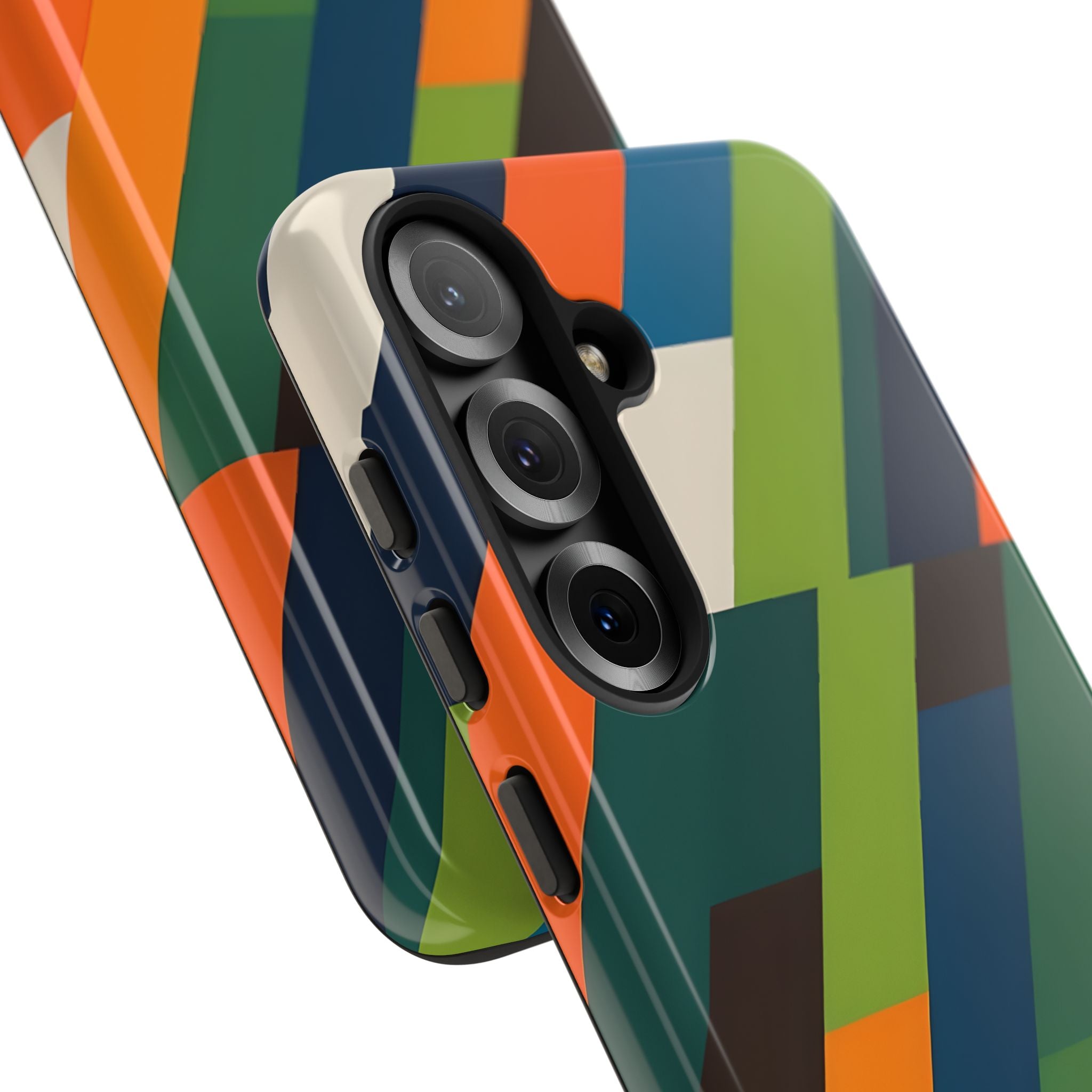 Diagonal Blaze Samsung S25 Case - Tough