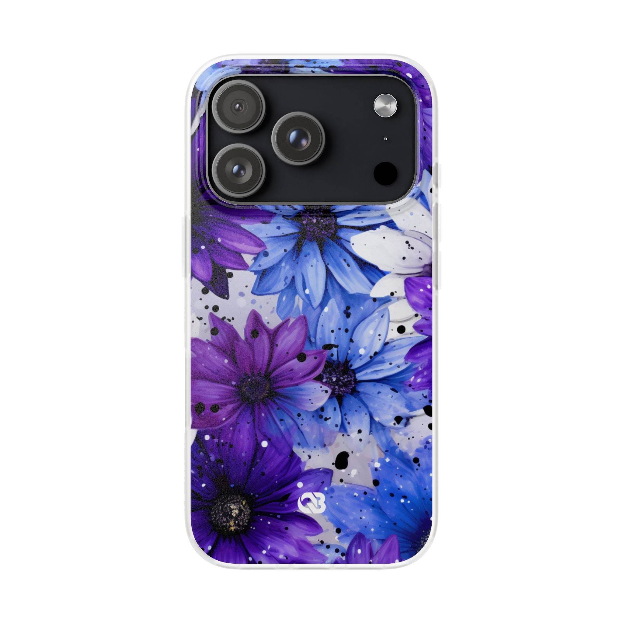 Ink Splatter Blooms · Soft Coque de téléphone pour iPhone